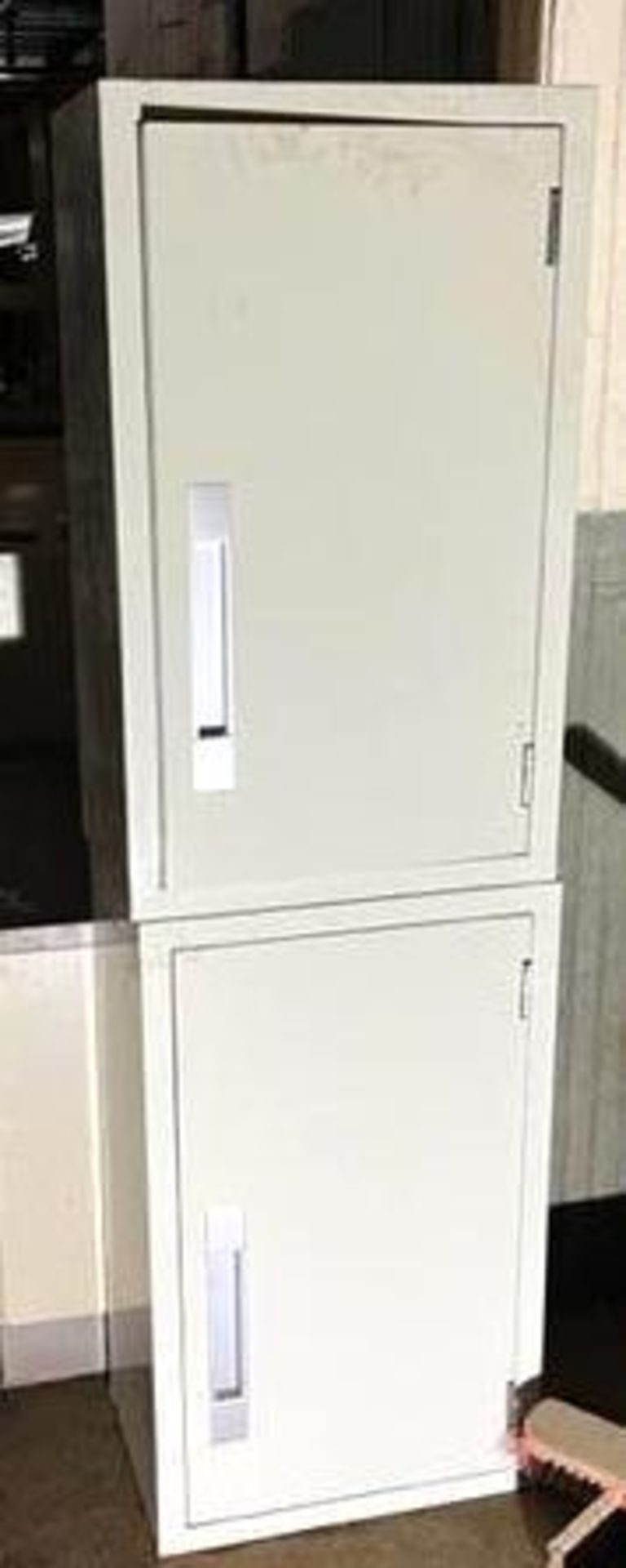 Lot of (2) Metal Cabinets