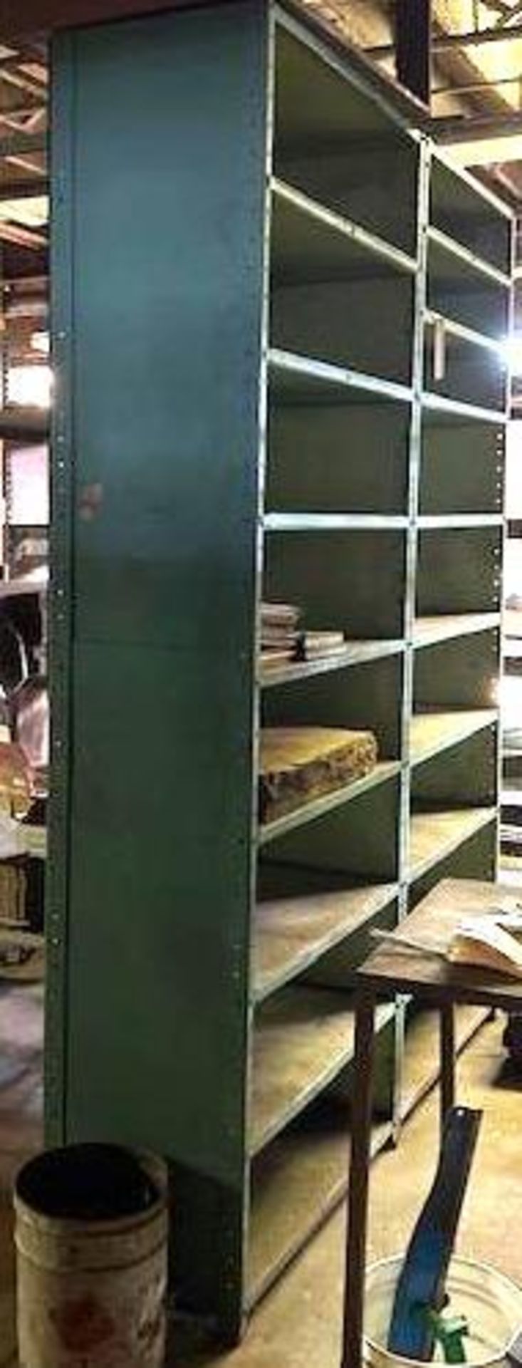 Lot of (2) Metal Shelving Units, (1) 7 Shelves, (1) 8 Shelves - Image 6 of 7