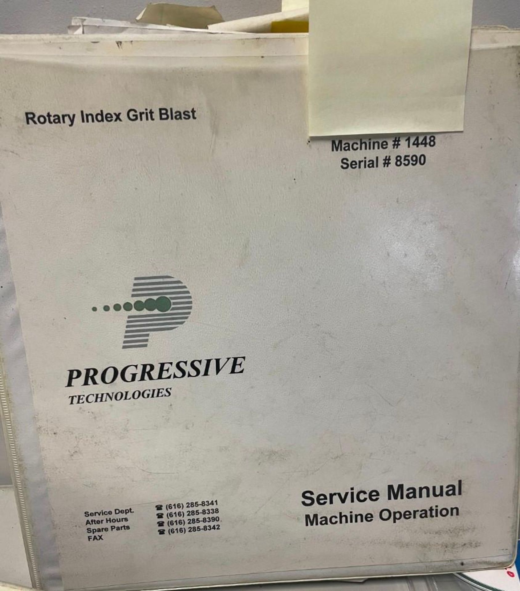 2001 Progressive Rotary Index Shot Blast System - Image 5 of 8