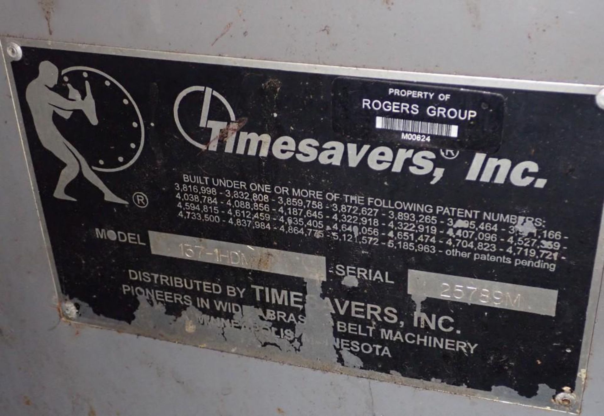 36" Timesaver #137-1HDMW Belt Sander - Image 9 of 17