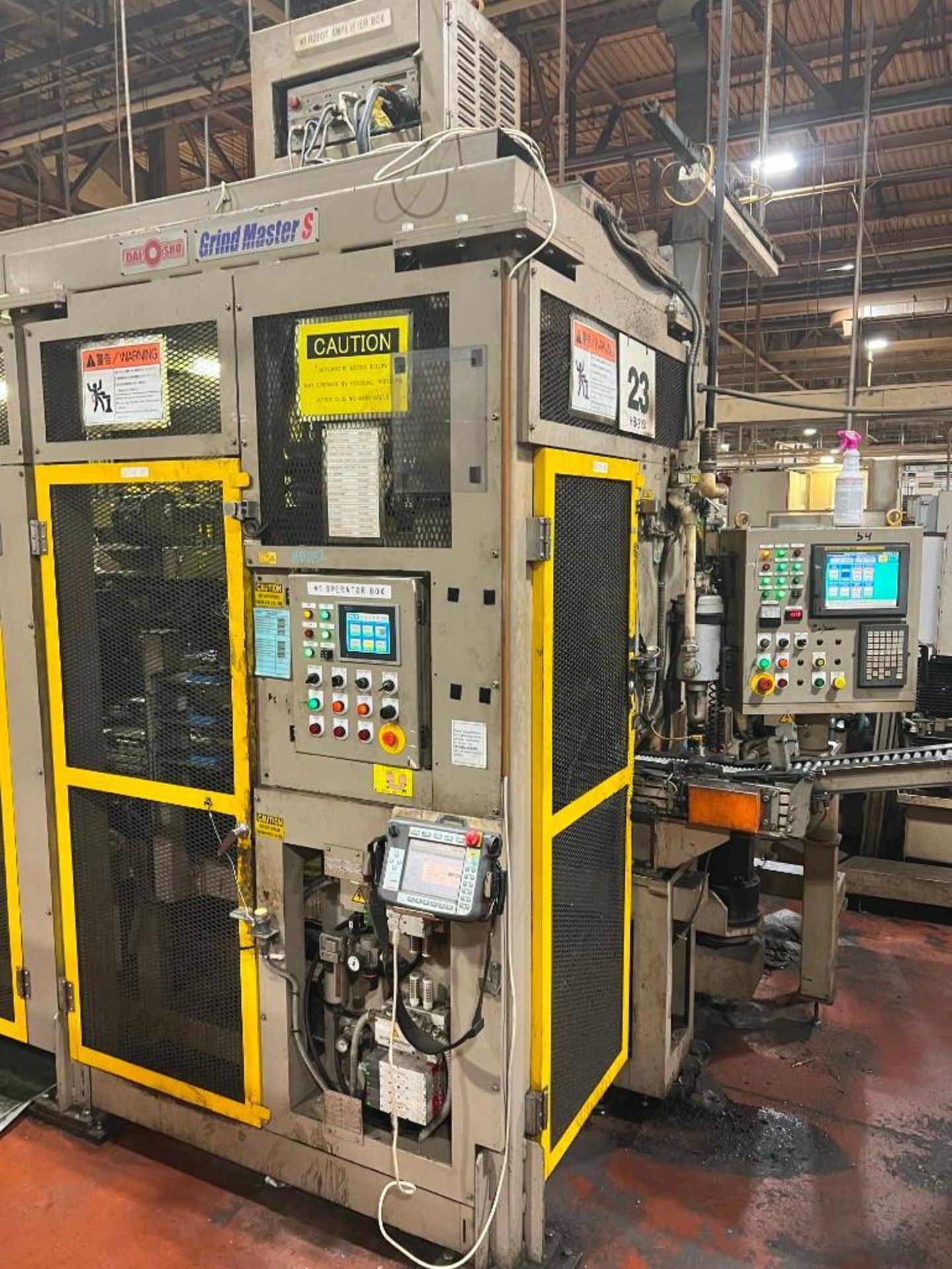 Lot of (2) 2004 DaiSho GMS-510IT2 Double Disc Grinder w/ Robotic Load/Unload System - Image 7 of 16