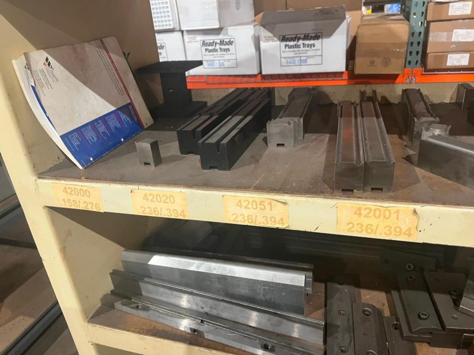 Lot of Press Brake Dies w/ Shelf - Image 9 of 18