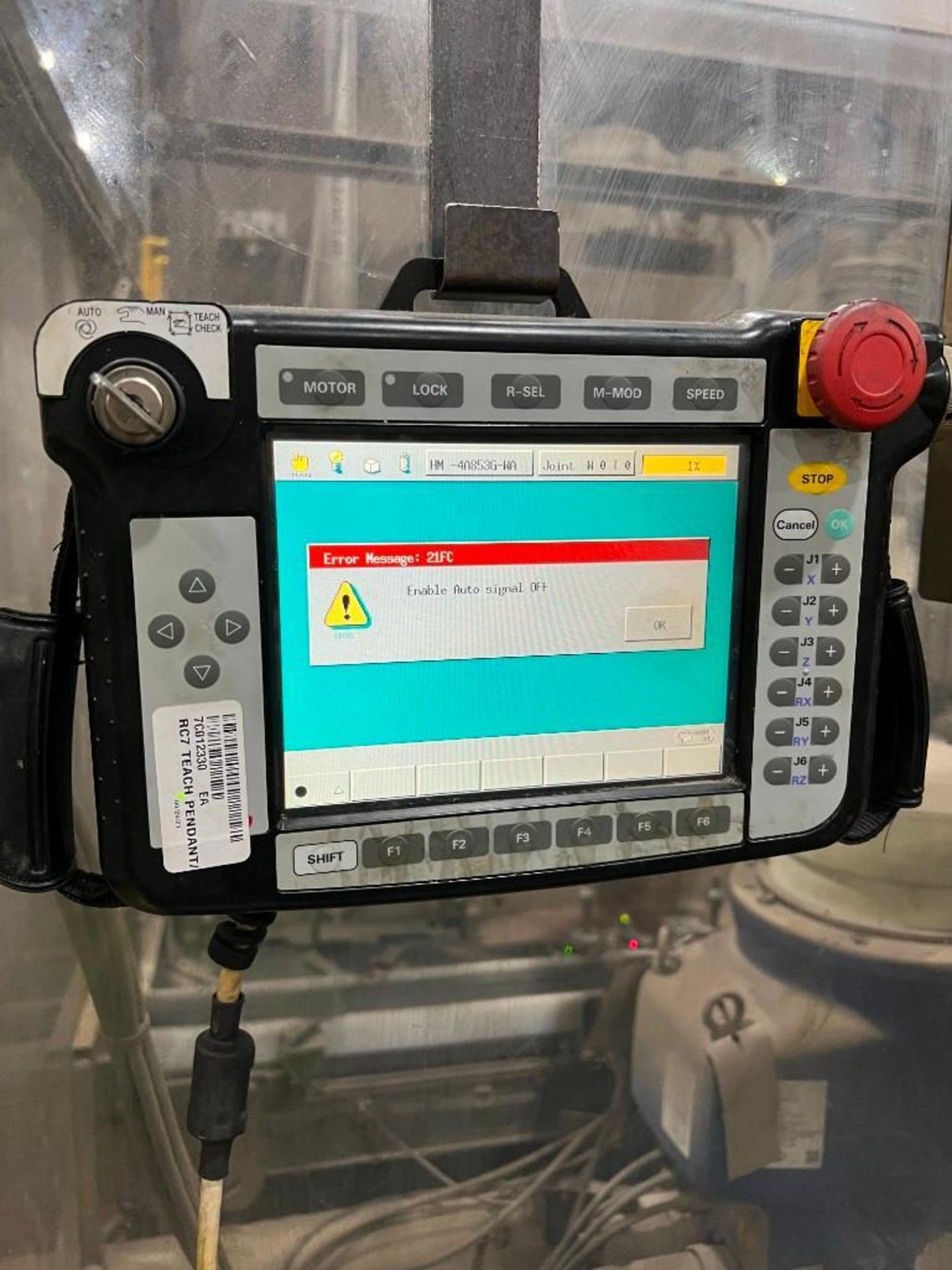 1991 Progressive Rotary Index Shot Blast System w/Robot Load System - Image 11 of 23