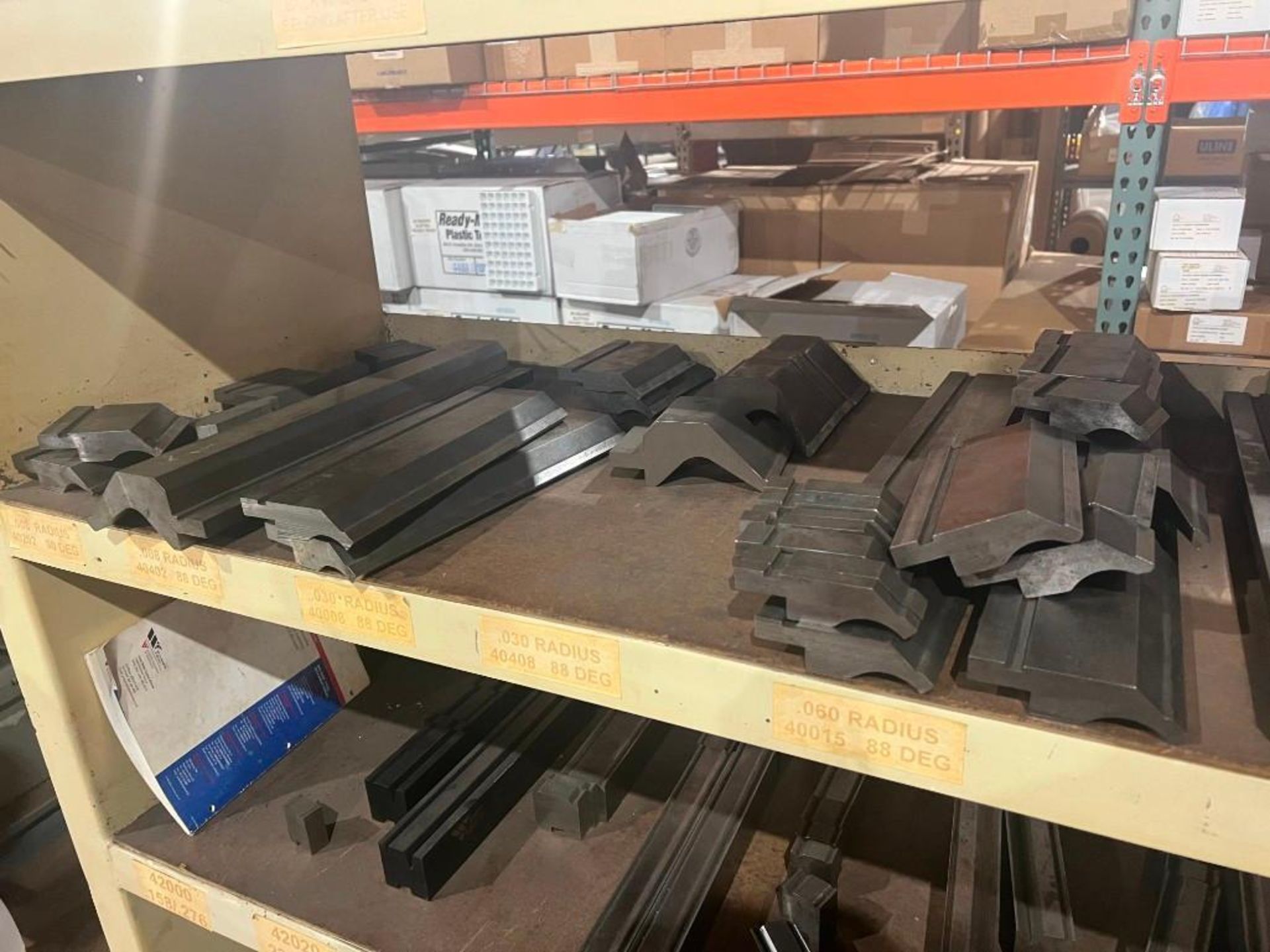 Lot of Press Brake Dies w/ Shelf - Image 8 of 18