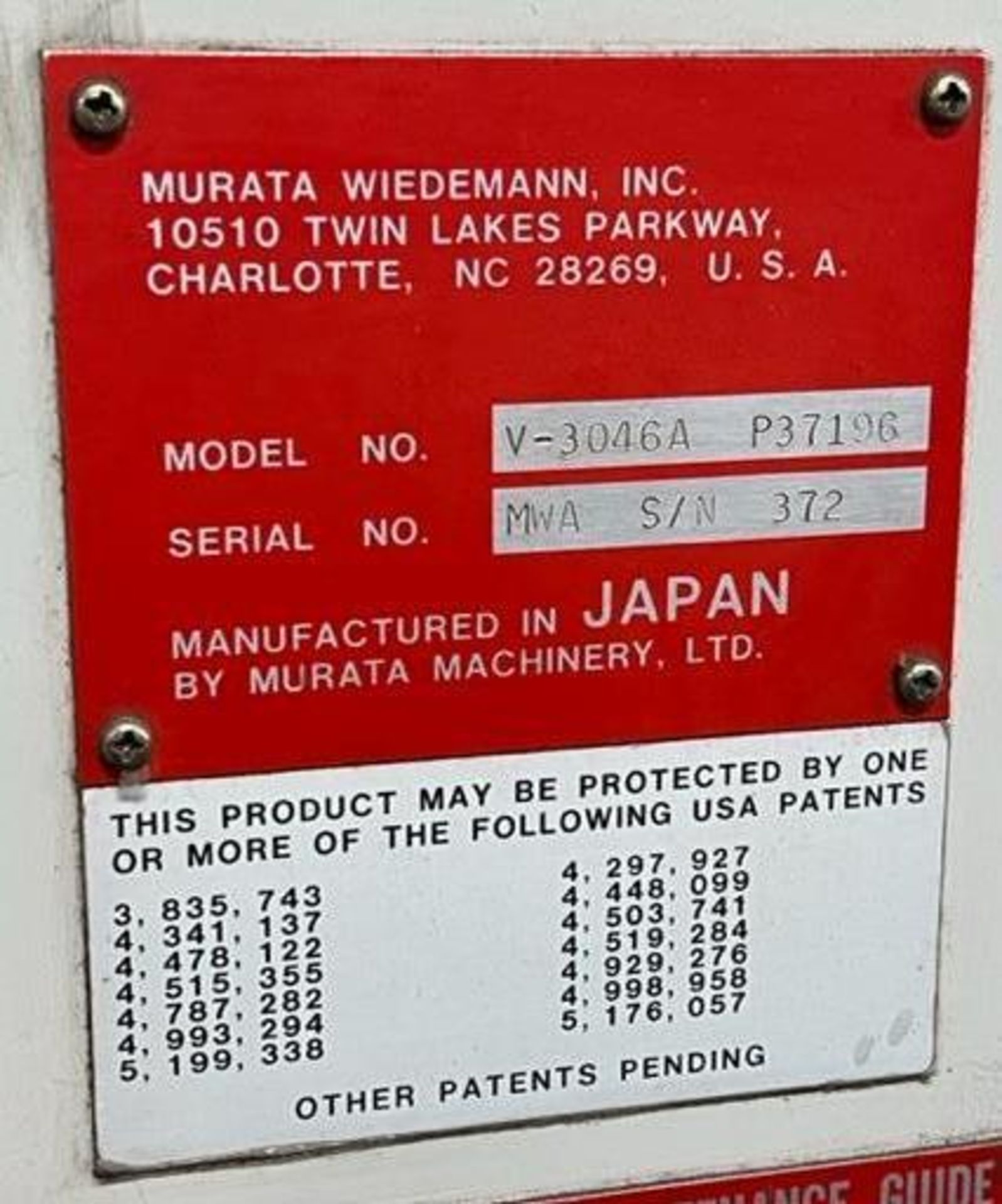 Wiedemann Vectrum 3046A CNC Turret Punch w/ Fanuc 18i-P Controller - Image 10 of 11