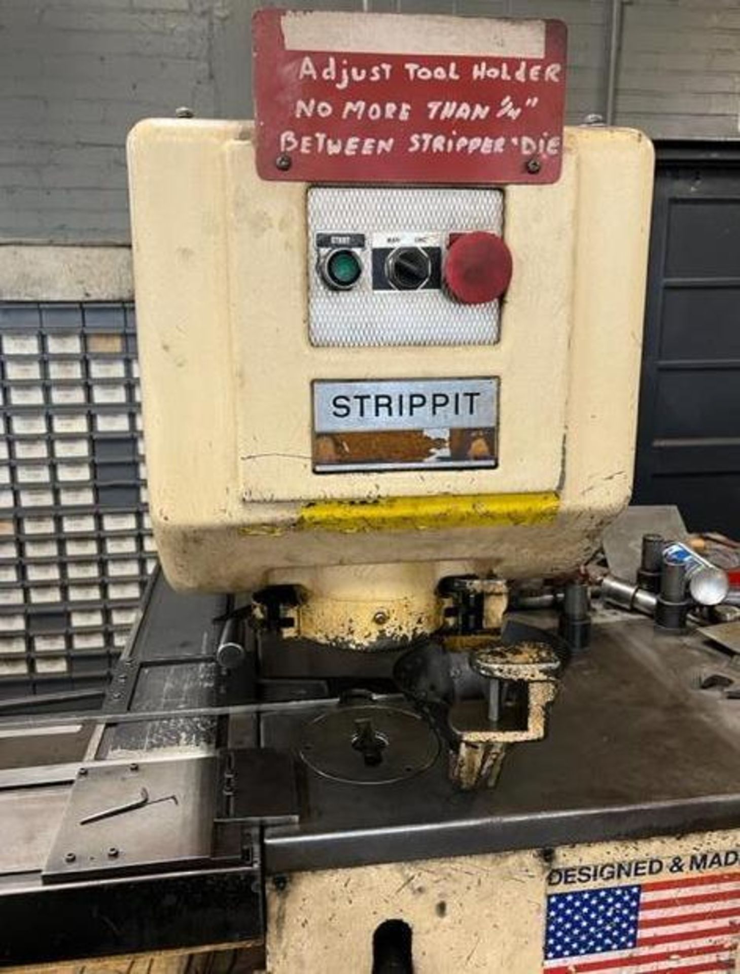 Strippit CNC Single End Press, Super AG 30/30 - Image 7 of 8