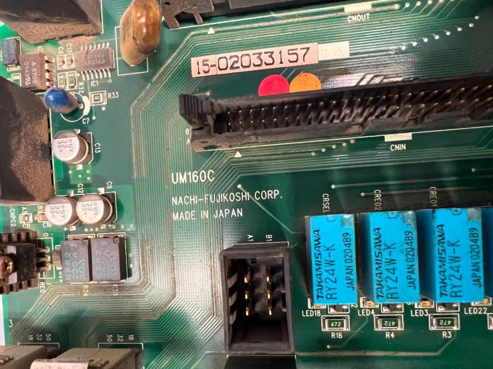 Lot of (3) Nachi #UM160C Circuit Boards - Image 2 of 2