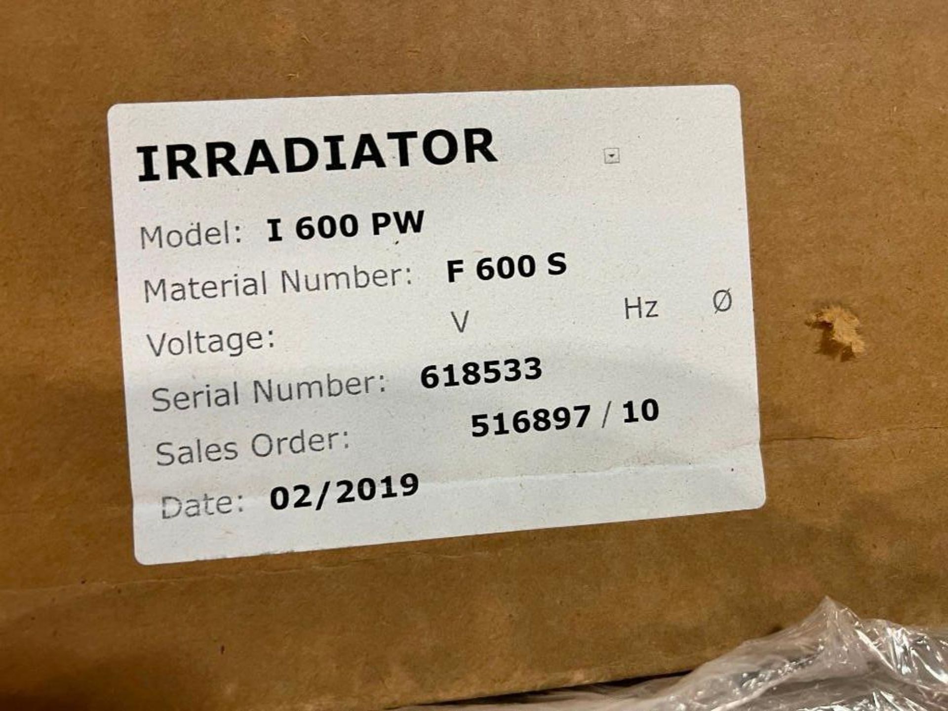 *NEW* Heraeus I600M Irradiator - Image 2 of 2