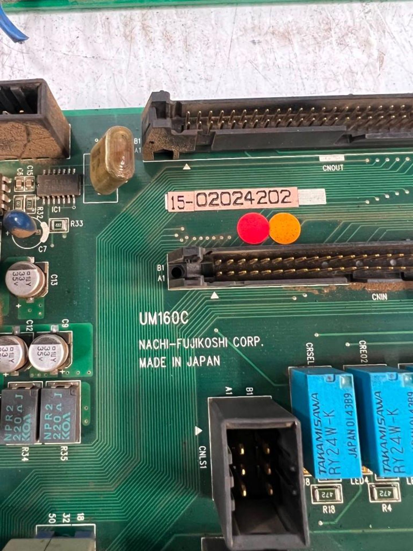 Lot of (2) Nachi #UM160C Circuit Boards - Image 3 of 4