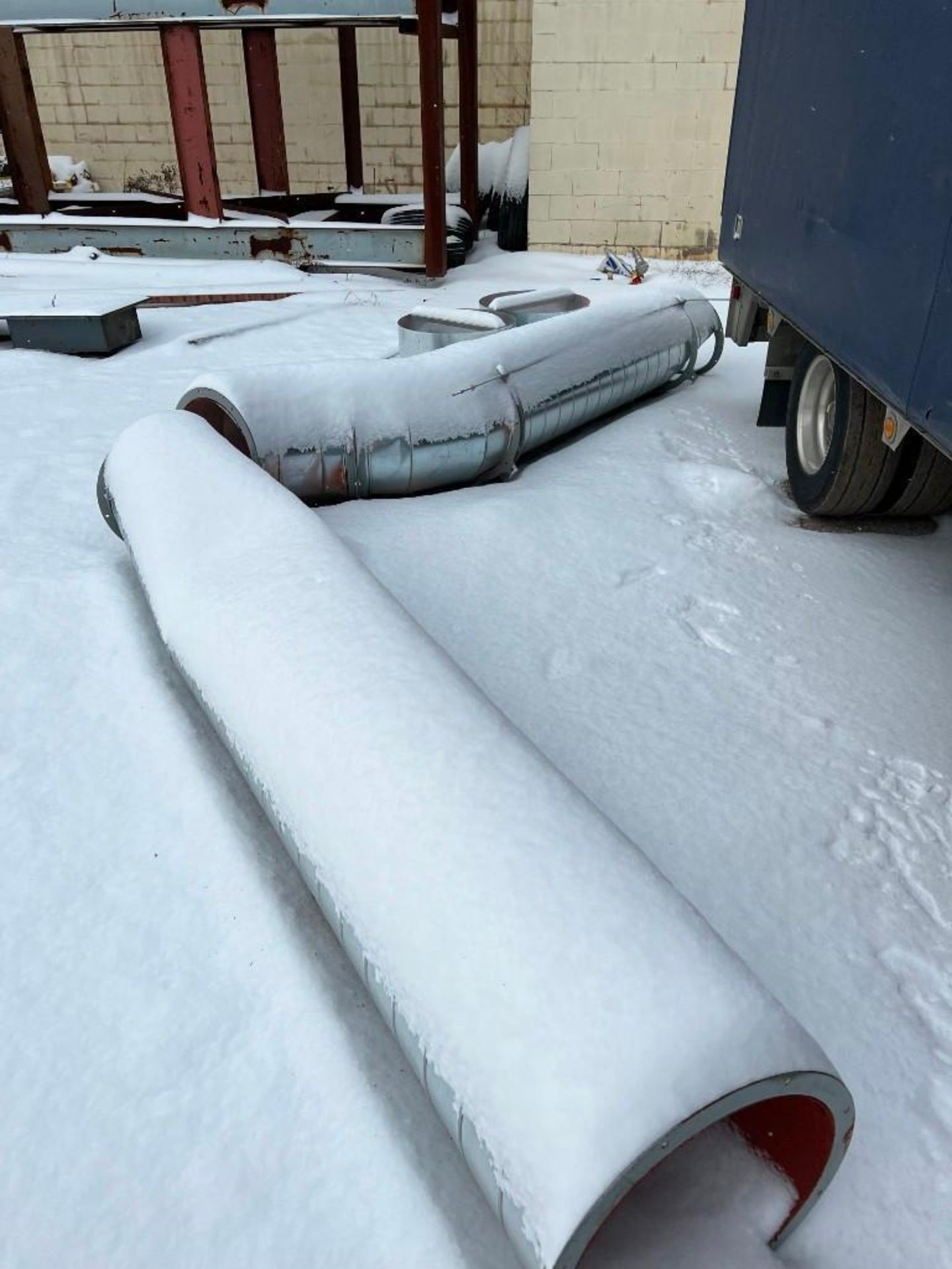 Lot of HVAC Tubing for Paint Booths - Image 2 of 9