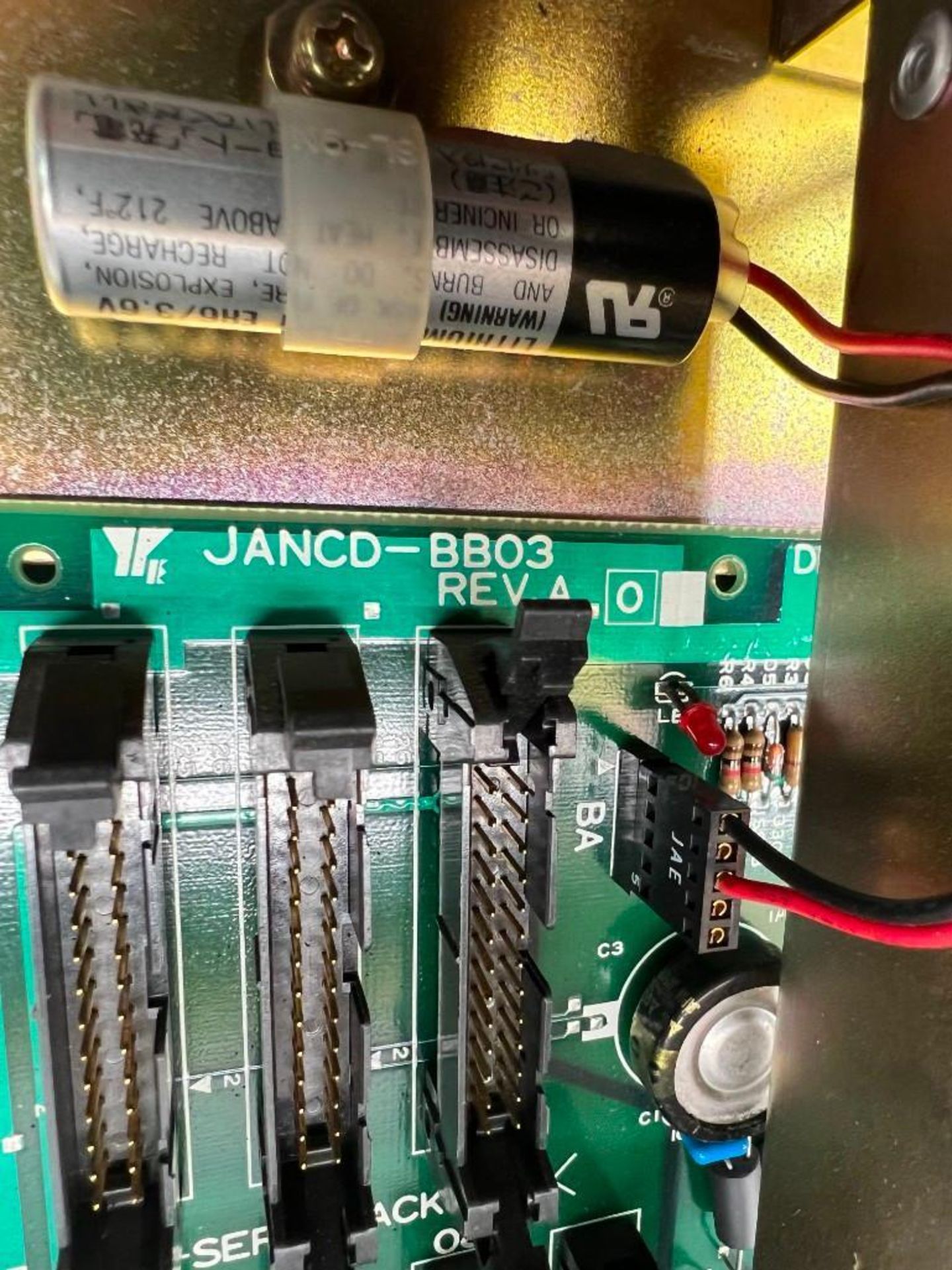 Yaskawa #JANCD-BB03 / DF8203303-A0 Circuit Board - Image 2 of 3