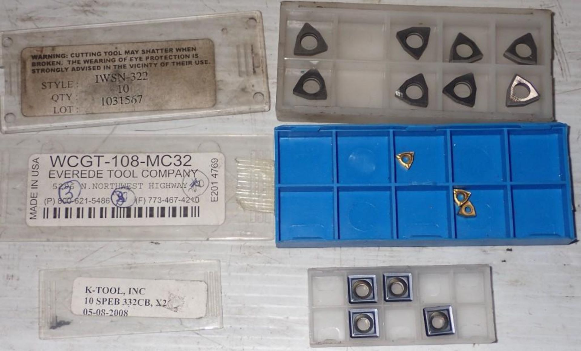 Lot of Misc Carbide Inserts - Image 5 of 8
