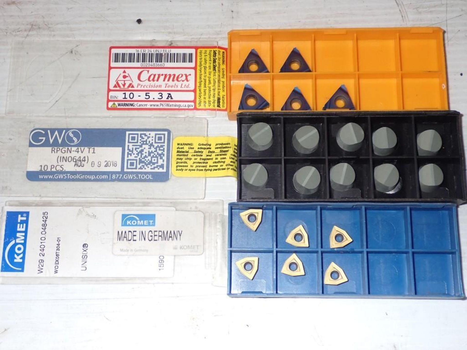 Lot of Misc Carbide Inserts - Image 2 of 8