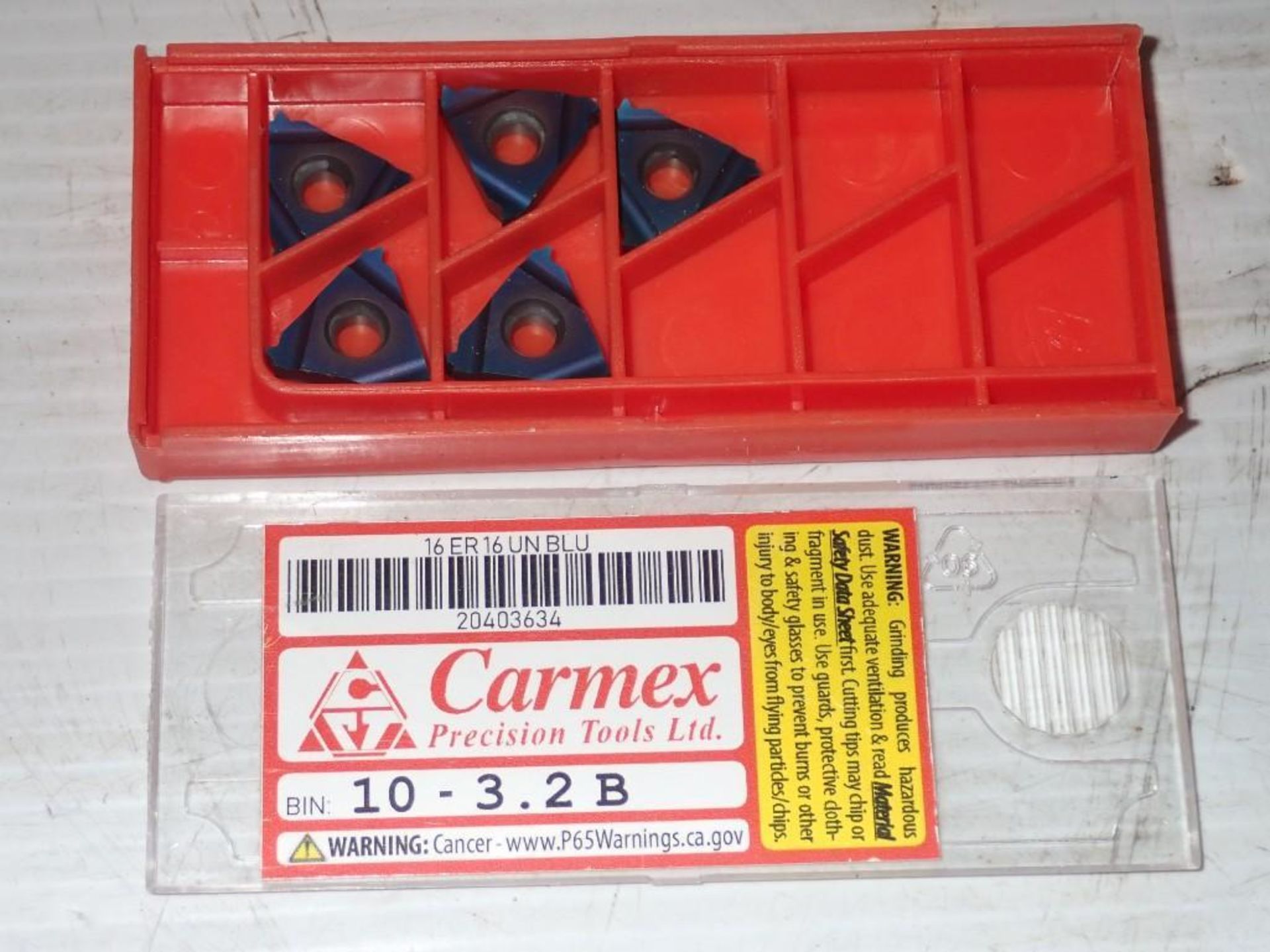 Lot of Misc CARMEX Carbide Inserts - Image 6 of 8