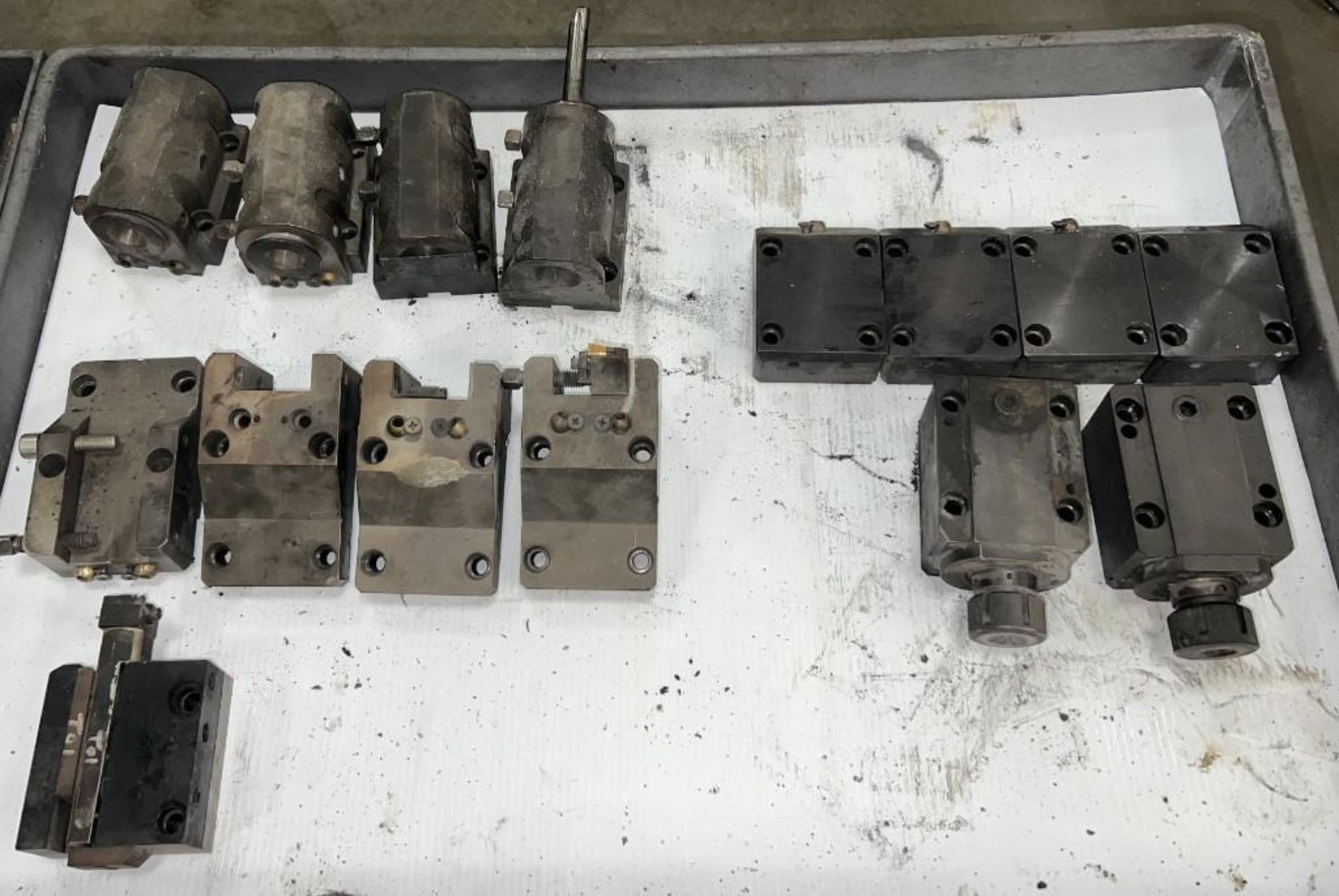 Lot of Tooling from a Daewoo PUMA8HC-3A - Serial Number 520013 - Includes Live Tooling as Pictured