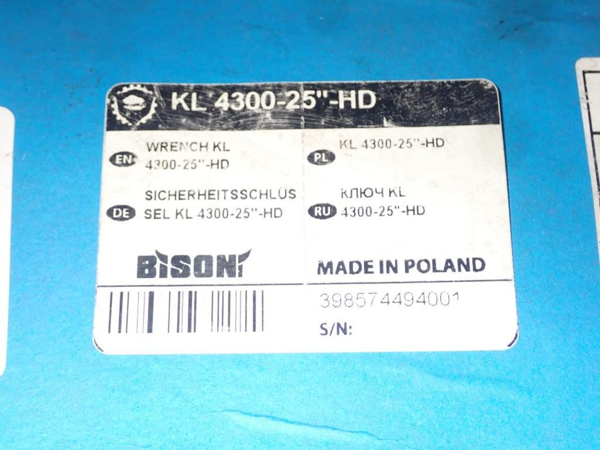 Bison #KL 4300-25" HD - Image 2 of 4