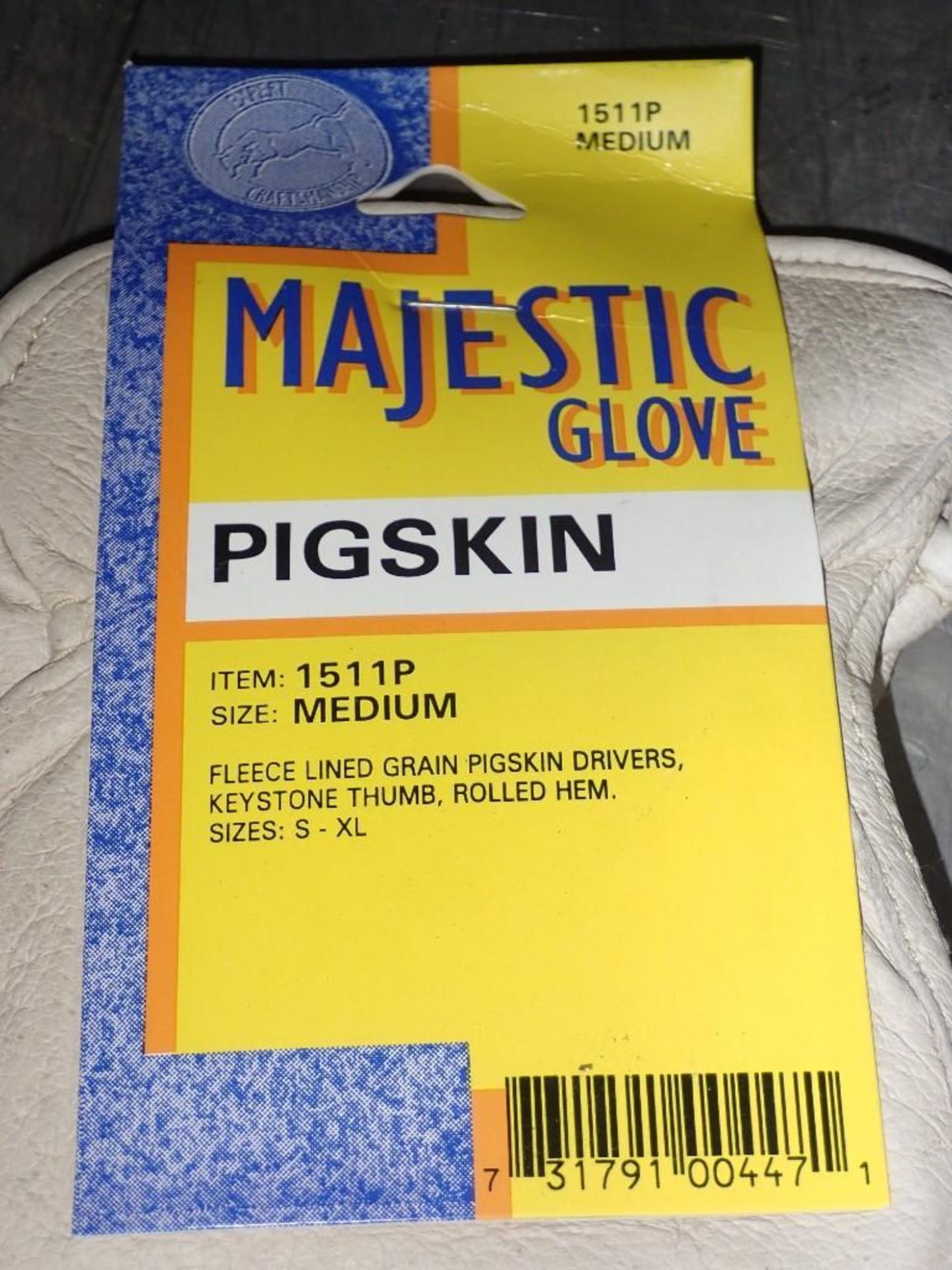 Lot of Majestic Pigskin Work Gloves - Image 2 of 2