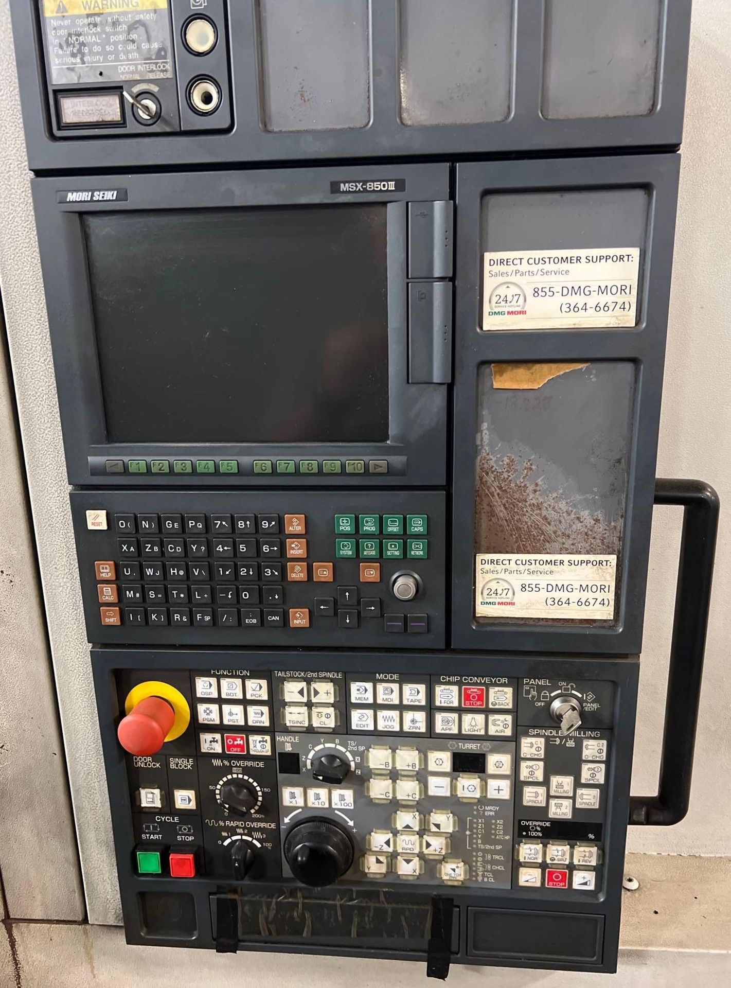 2009 Mori-Seiki NL3000/700 CNC Turning Center - Image 2 of 9