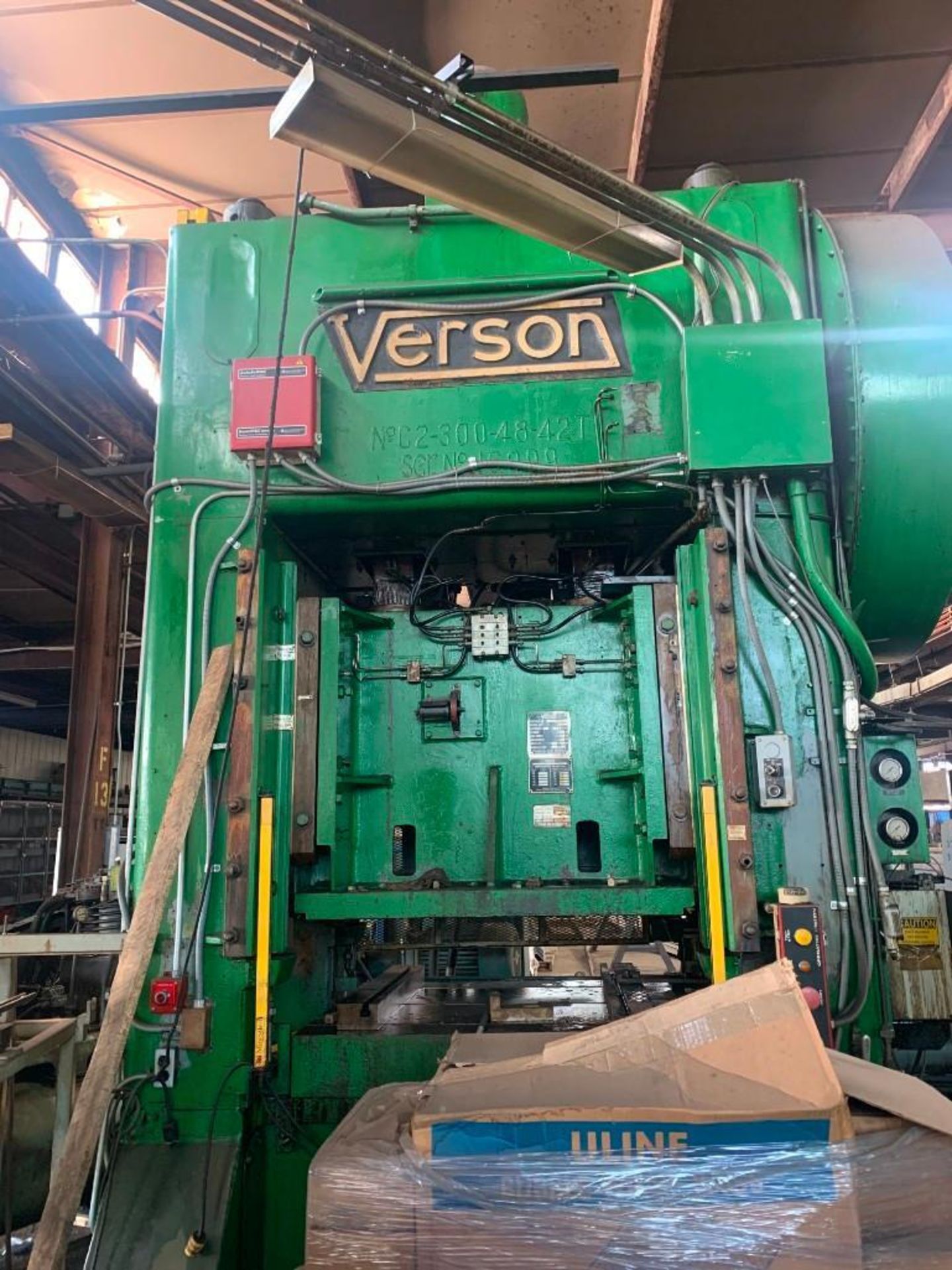 300 Ton Verson #C2-300-48-42T Variable Speed SS Press