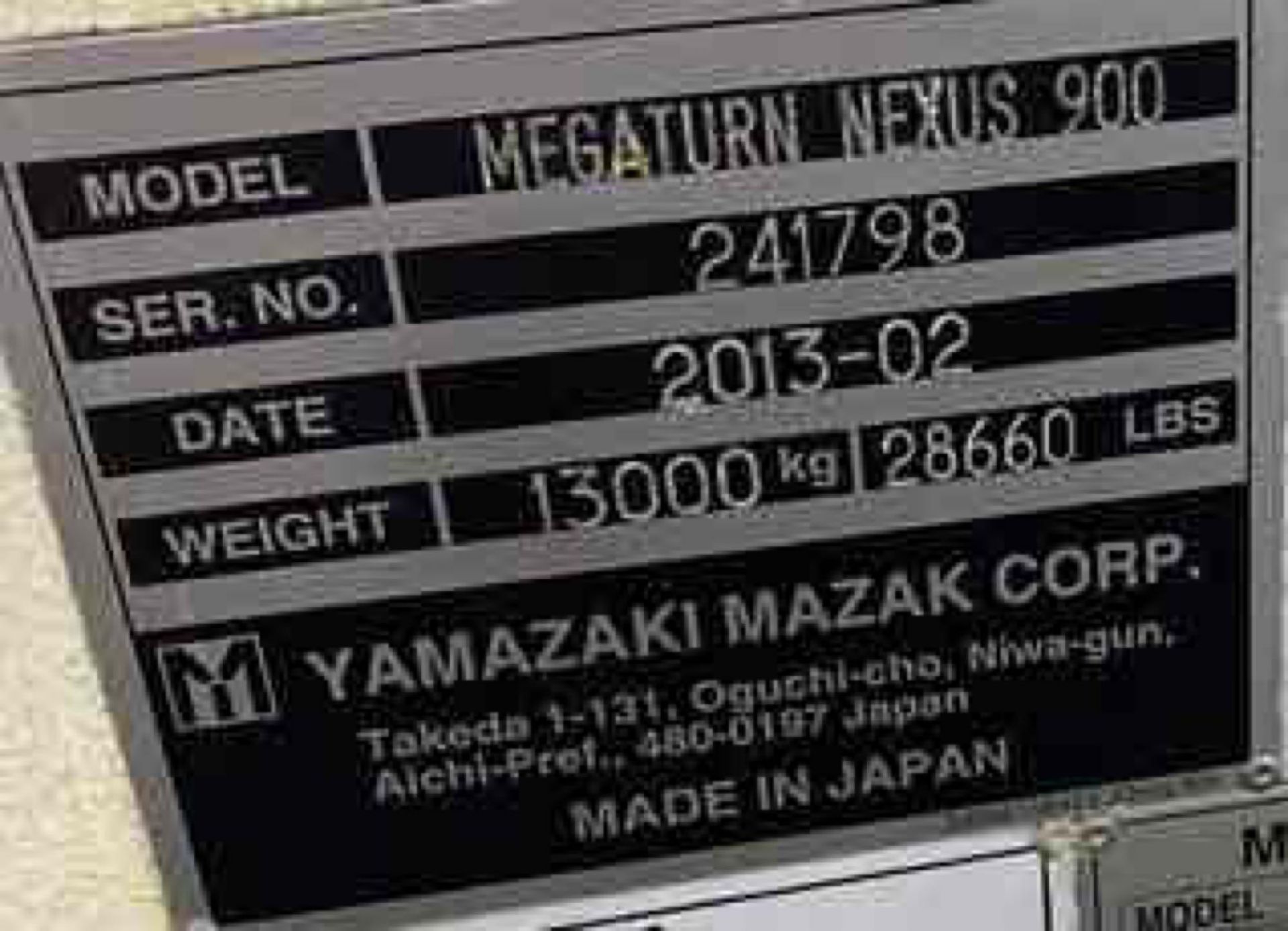 2013 Mazak Megaturn Nexus 900 CNC VTL - Image 7 of 7