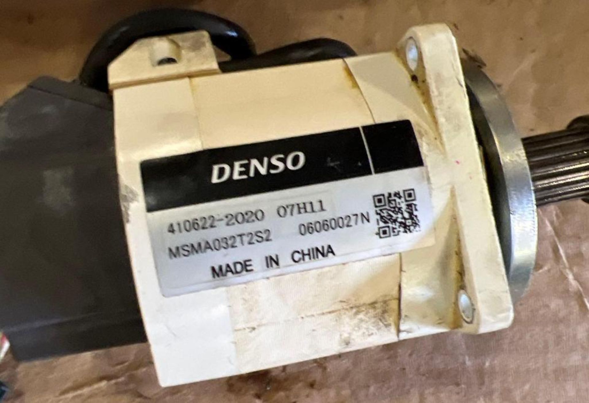 Lot of (2) Denso AC Servo Motors - Image 2 of 3