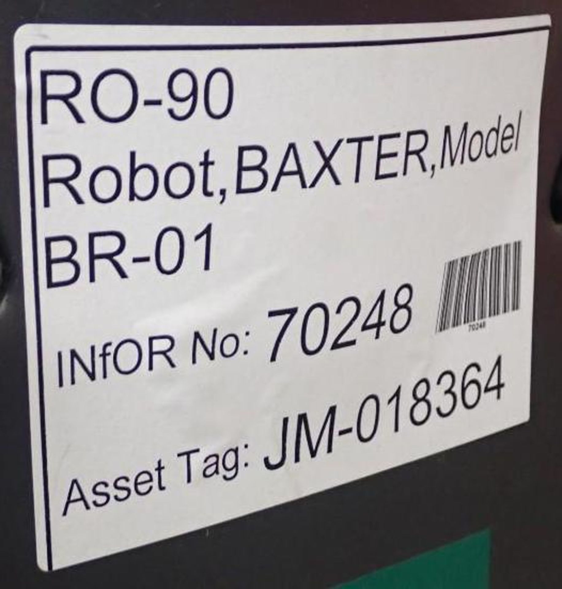 Lot of Rethink Robotics BAXTER Robots & Parts - Image 4 of 8