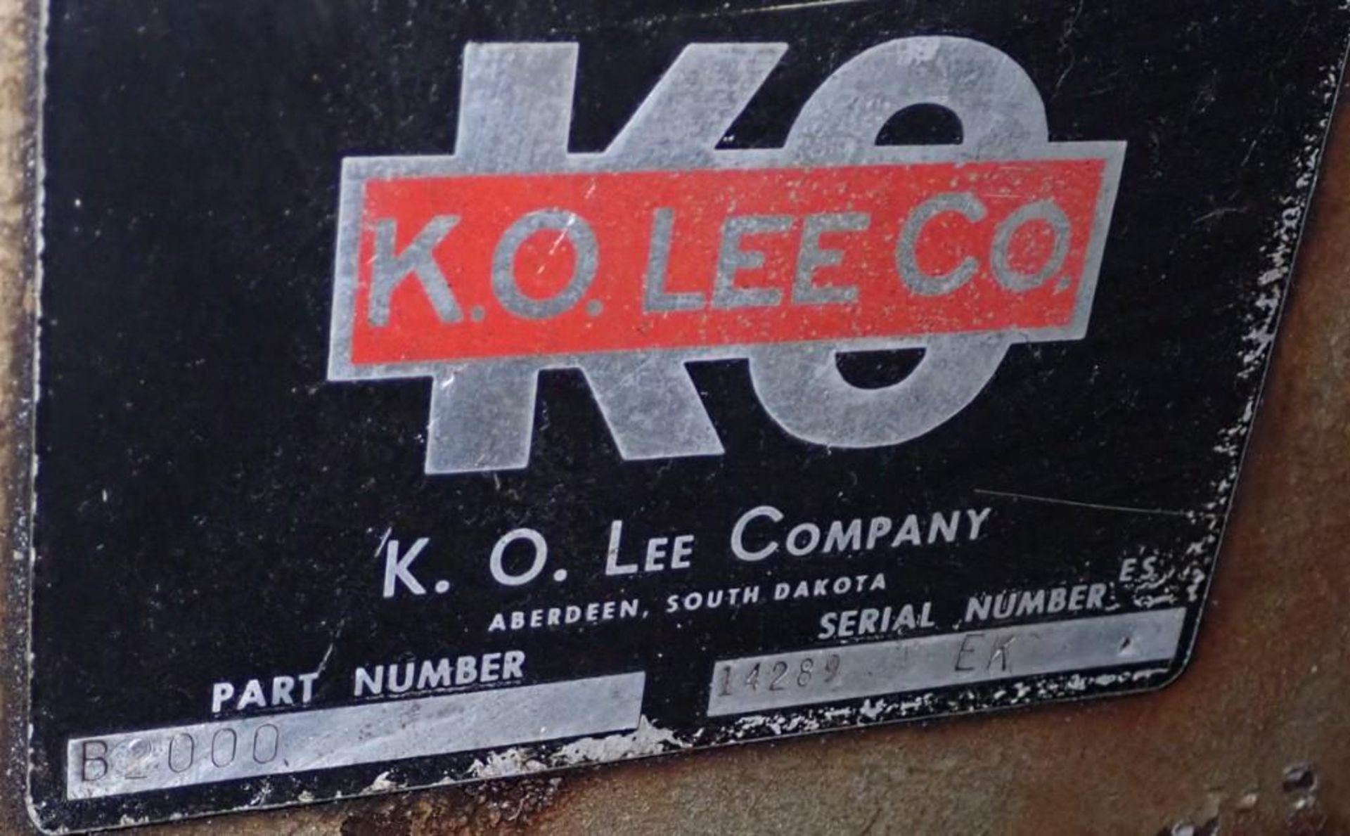 KO Lee #B2000 Tool & Cutter Grinder - Image 6 of 6