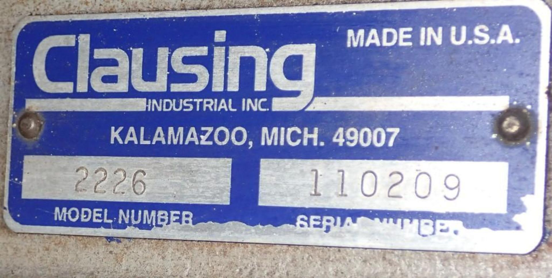 20" Clausing #2226 Drill Press - Image 7 of 8