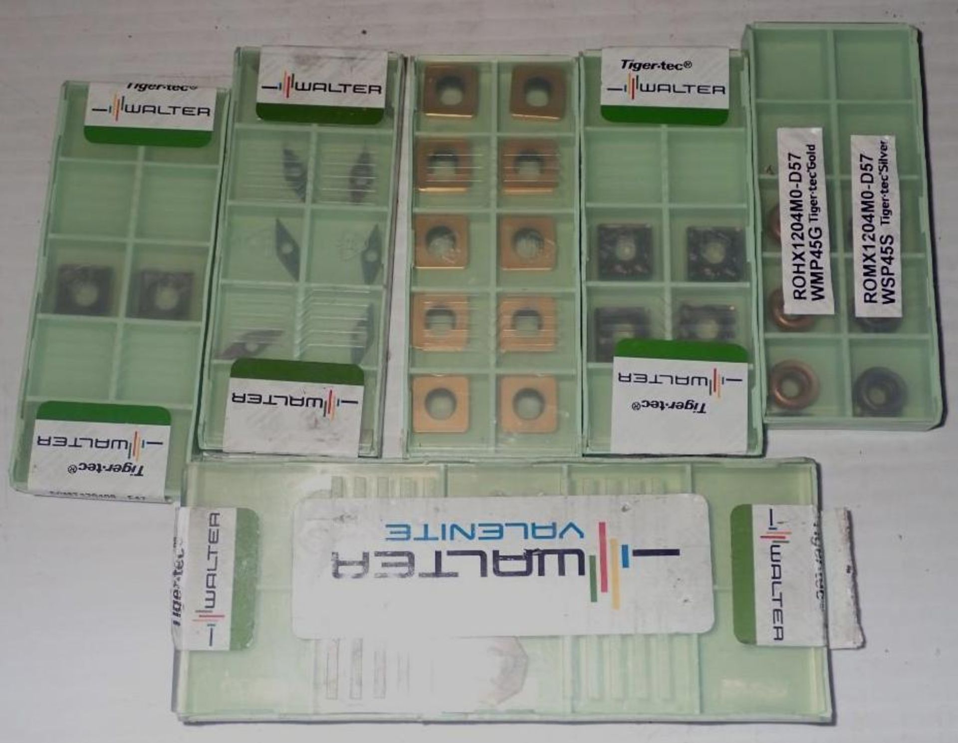 Lot of Walter Carbide Inserts
