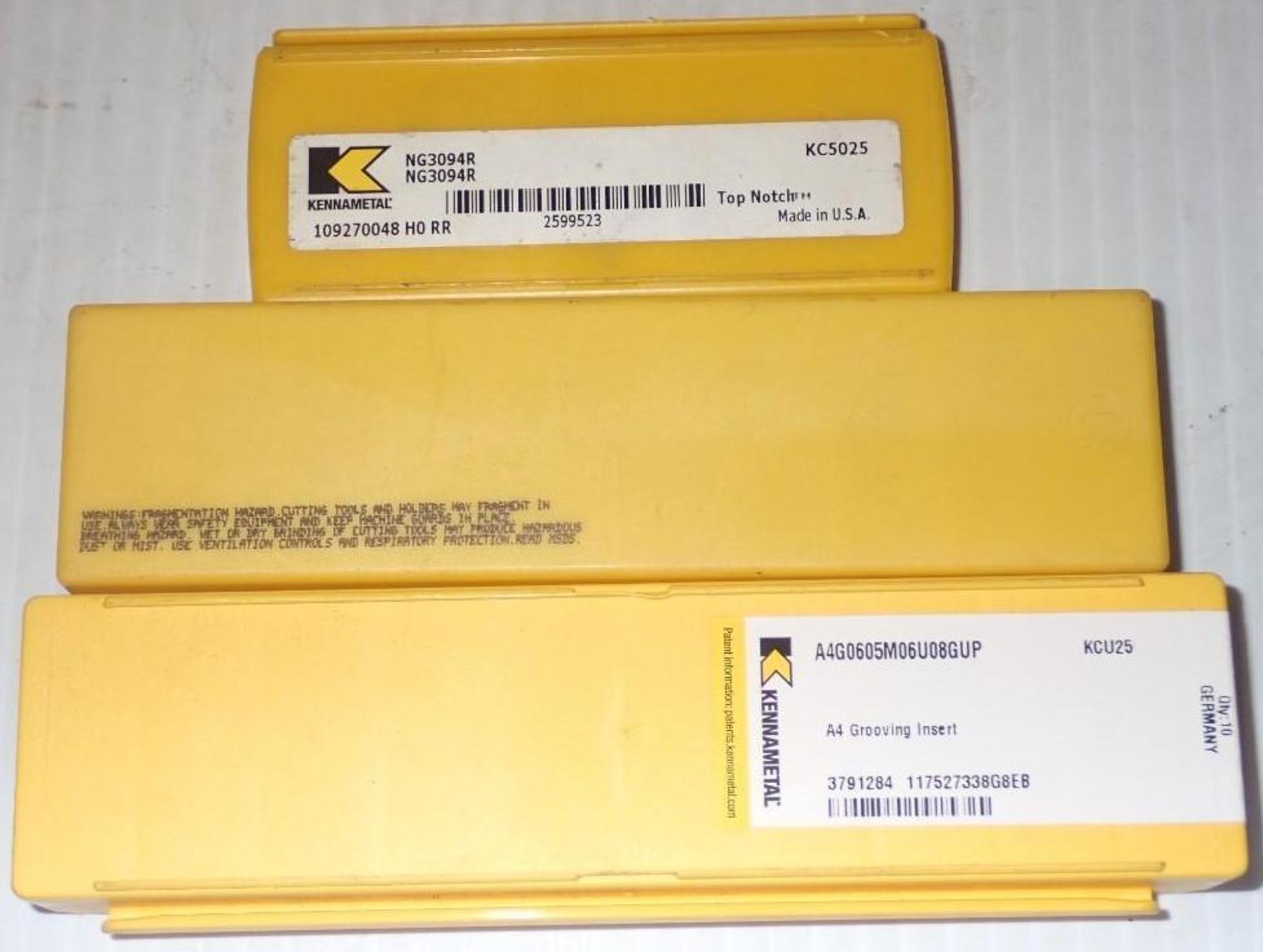 Lot of Misc. Kennametal Carbide Inserts - Image 4 of 8