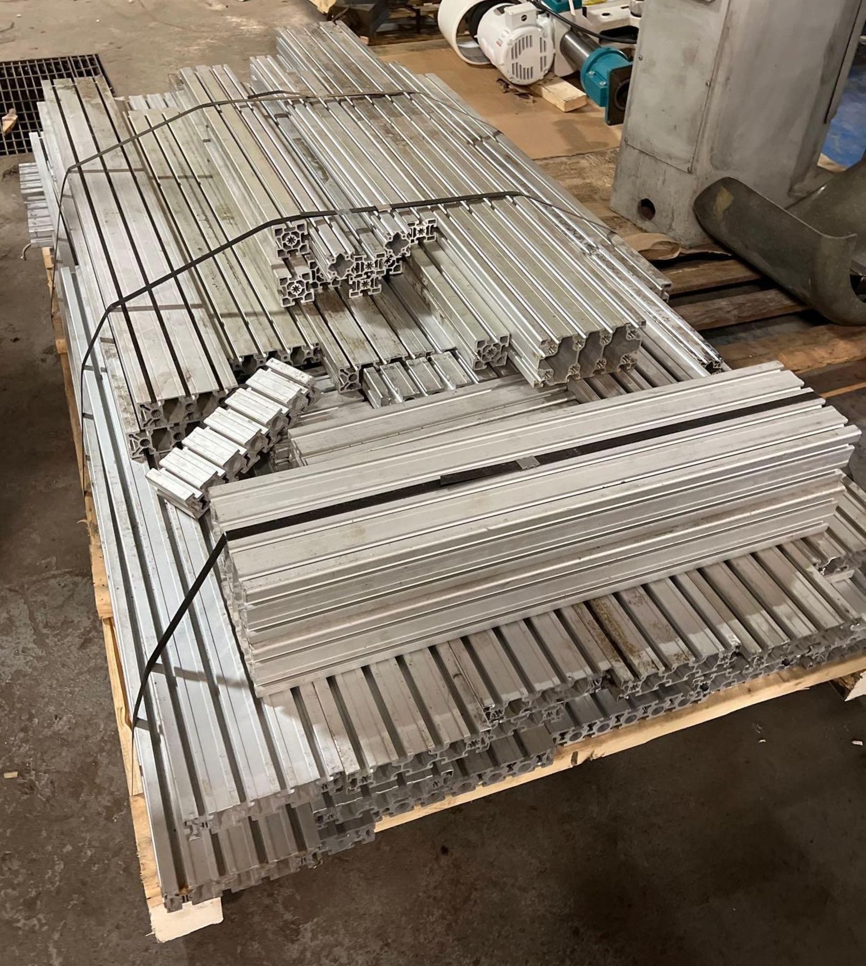 *MORE INFO* Lot of Extruded Aluminum Pieces