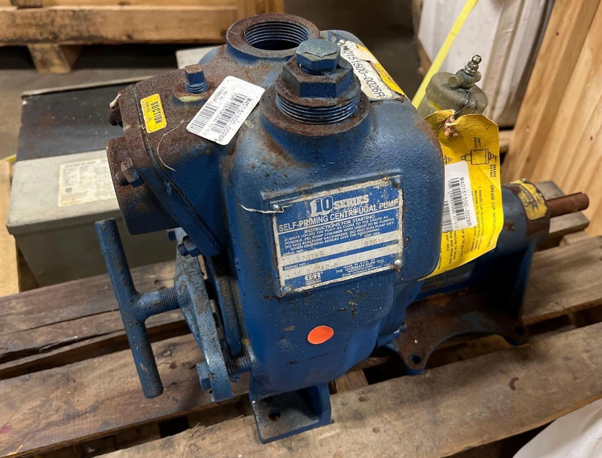 10 Series Self-Priming Centrifugal Pump 11 1/2A2-B