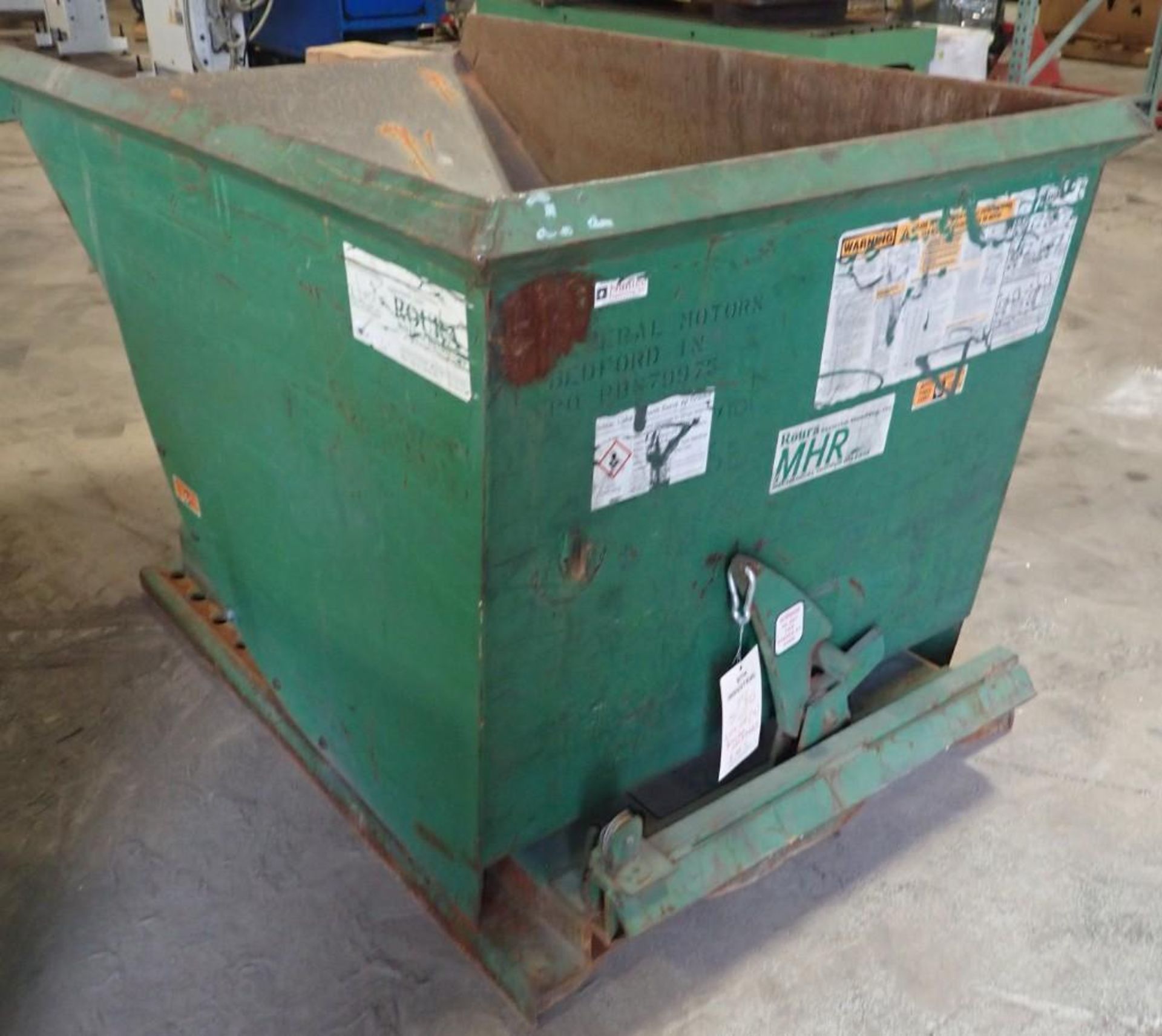 Lot of (2) Roura 1 Yard Self Dumping Hoppers - Image 13 of 15