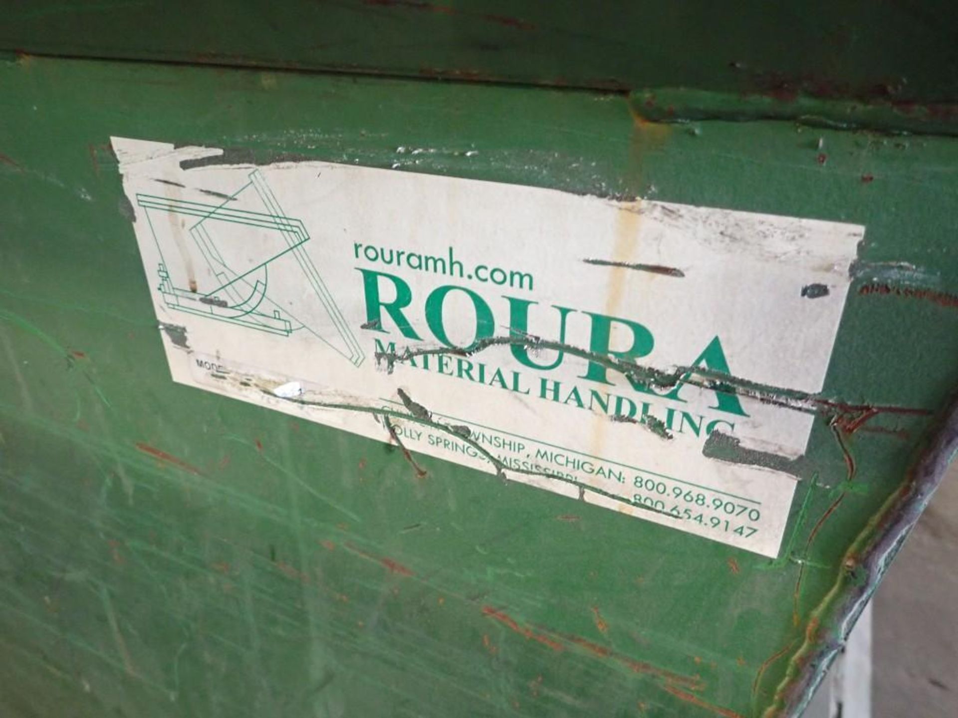 Lot of (3) Roura 1 Yard Self Dumping Hoppers - Image 10 of 14