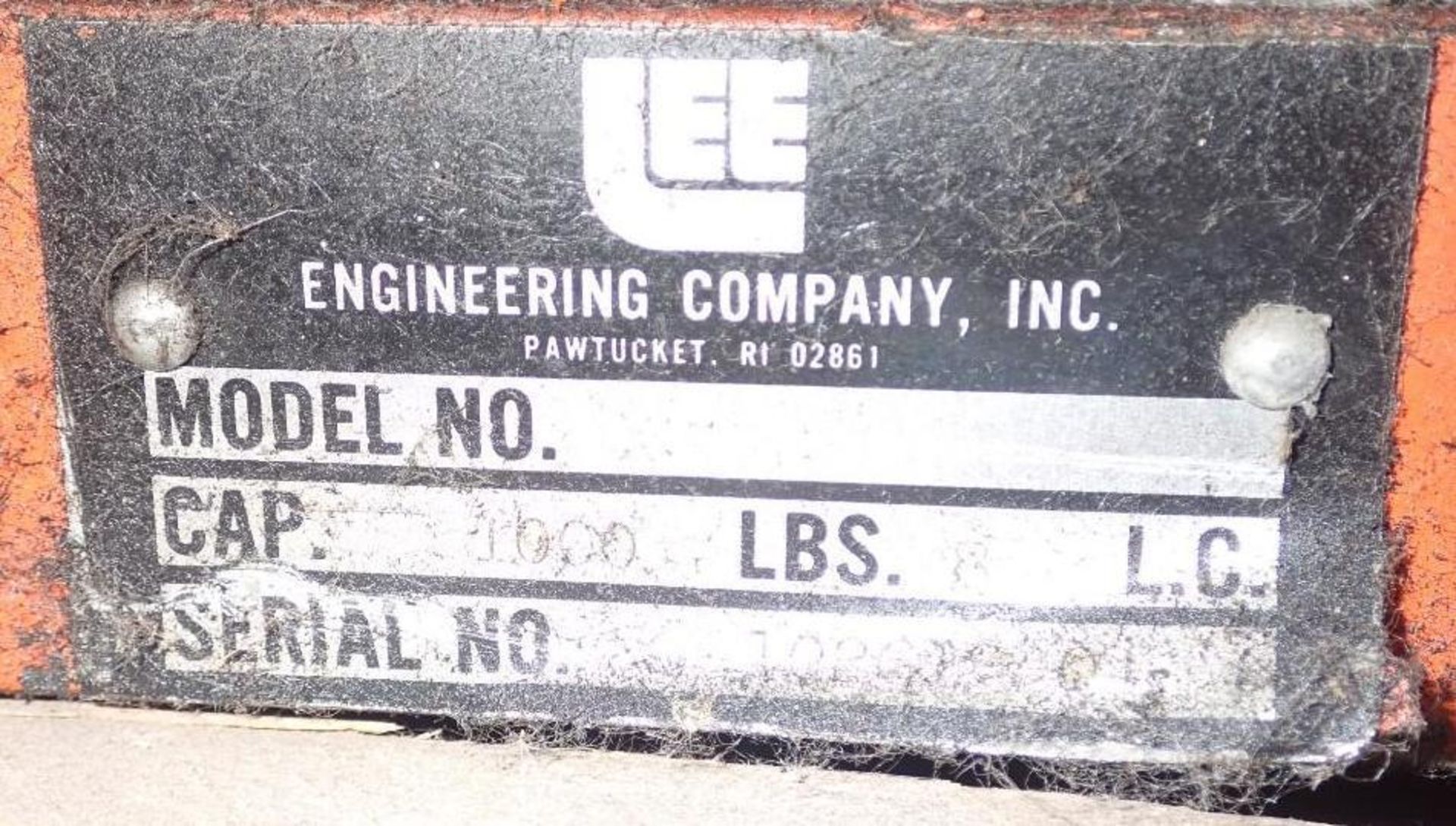 Lee Engineering 1000 Lb. Lift Table - Image 4 of 5
