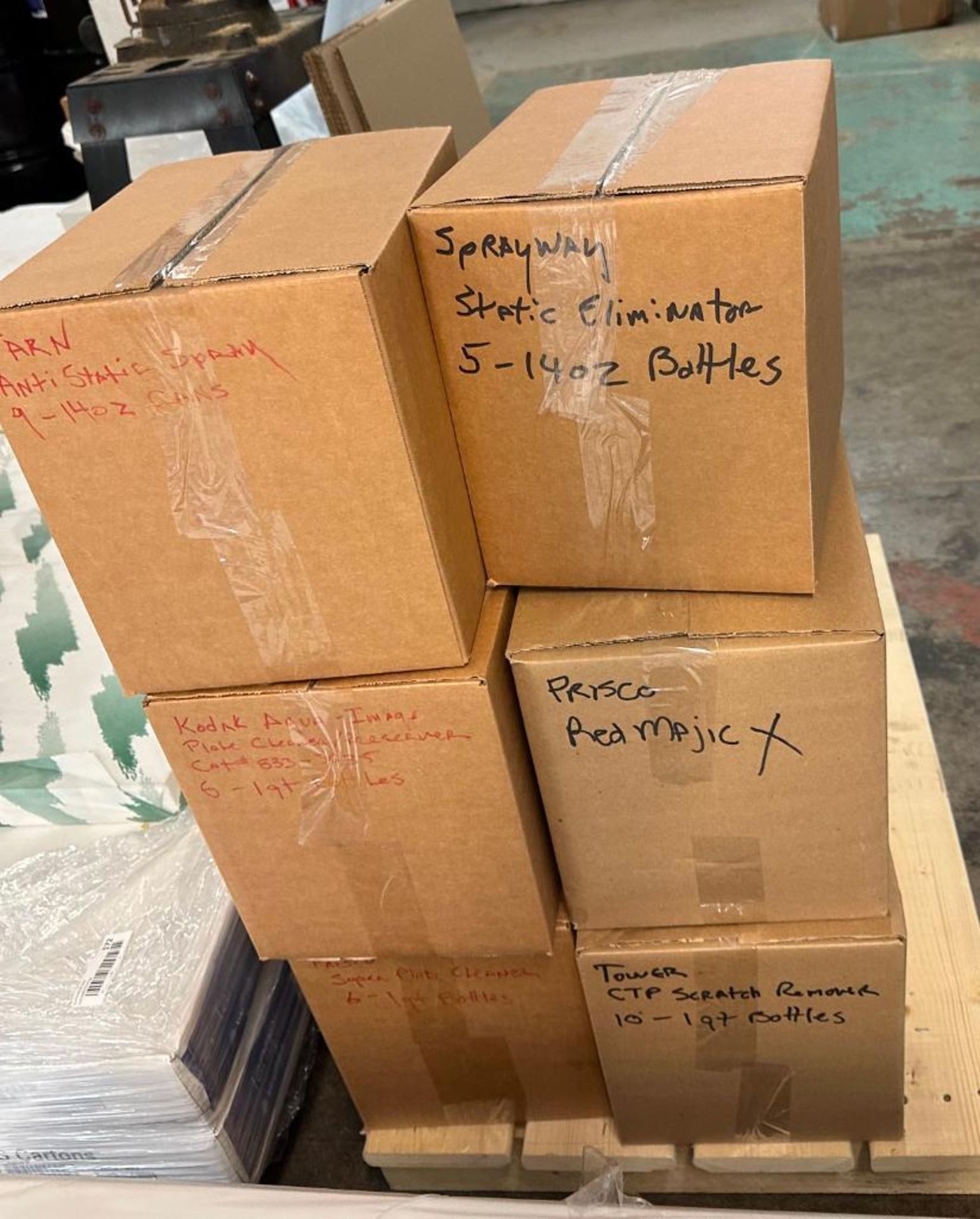 Boxes of Anti-Static Spray and Misc Cleaners - Image 2 of 5