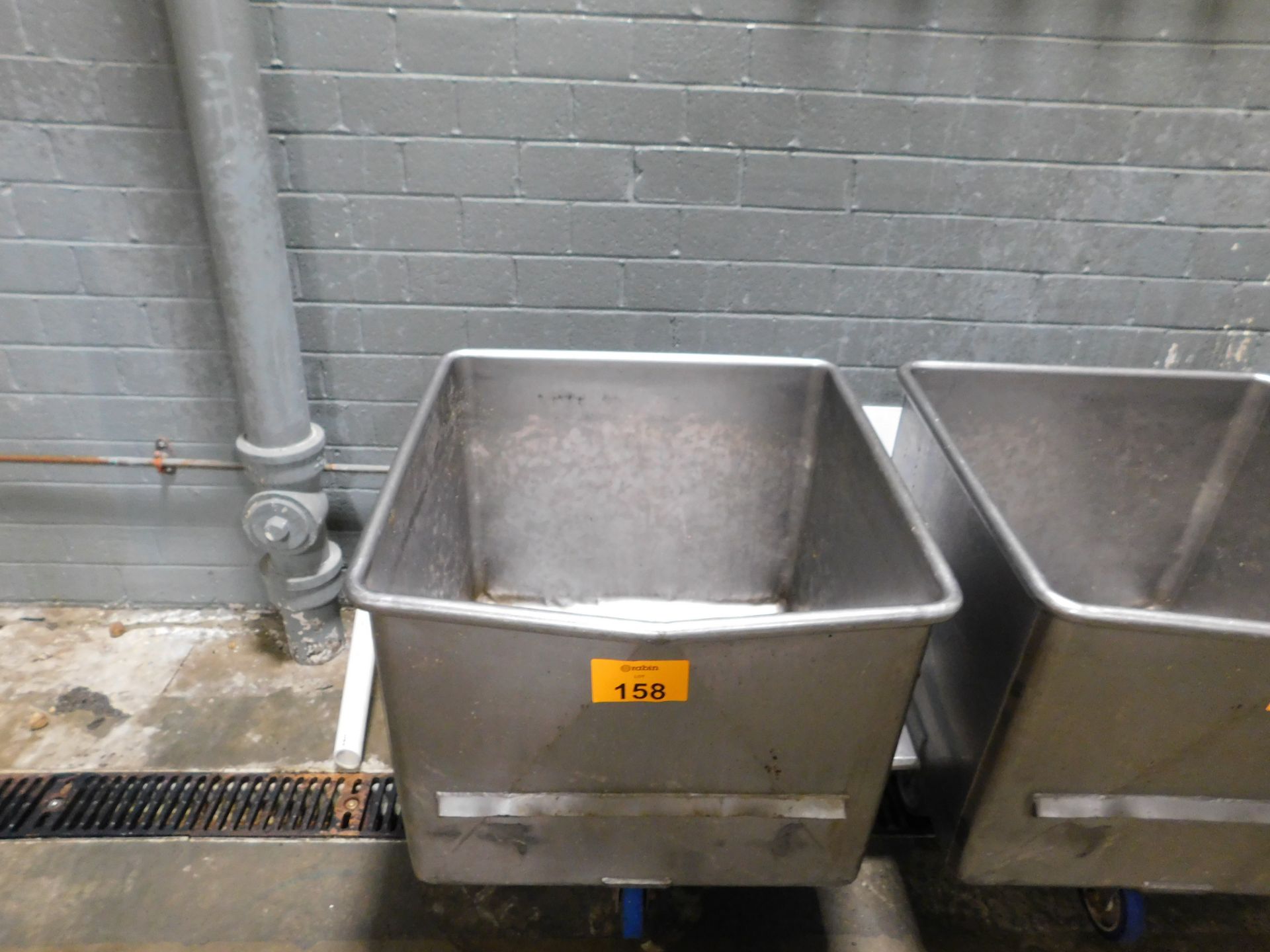 Mid-States Stainless Product Bin
