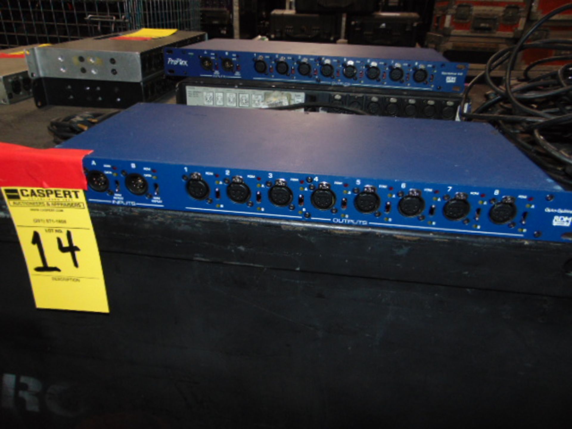 OPTO BOX XLR5 2X 8 SWITCH A/B RDM TMB PROPLEX