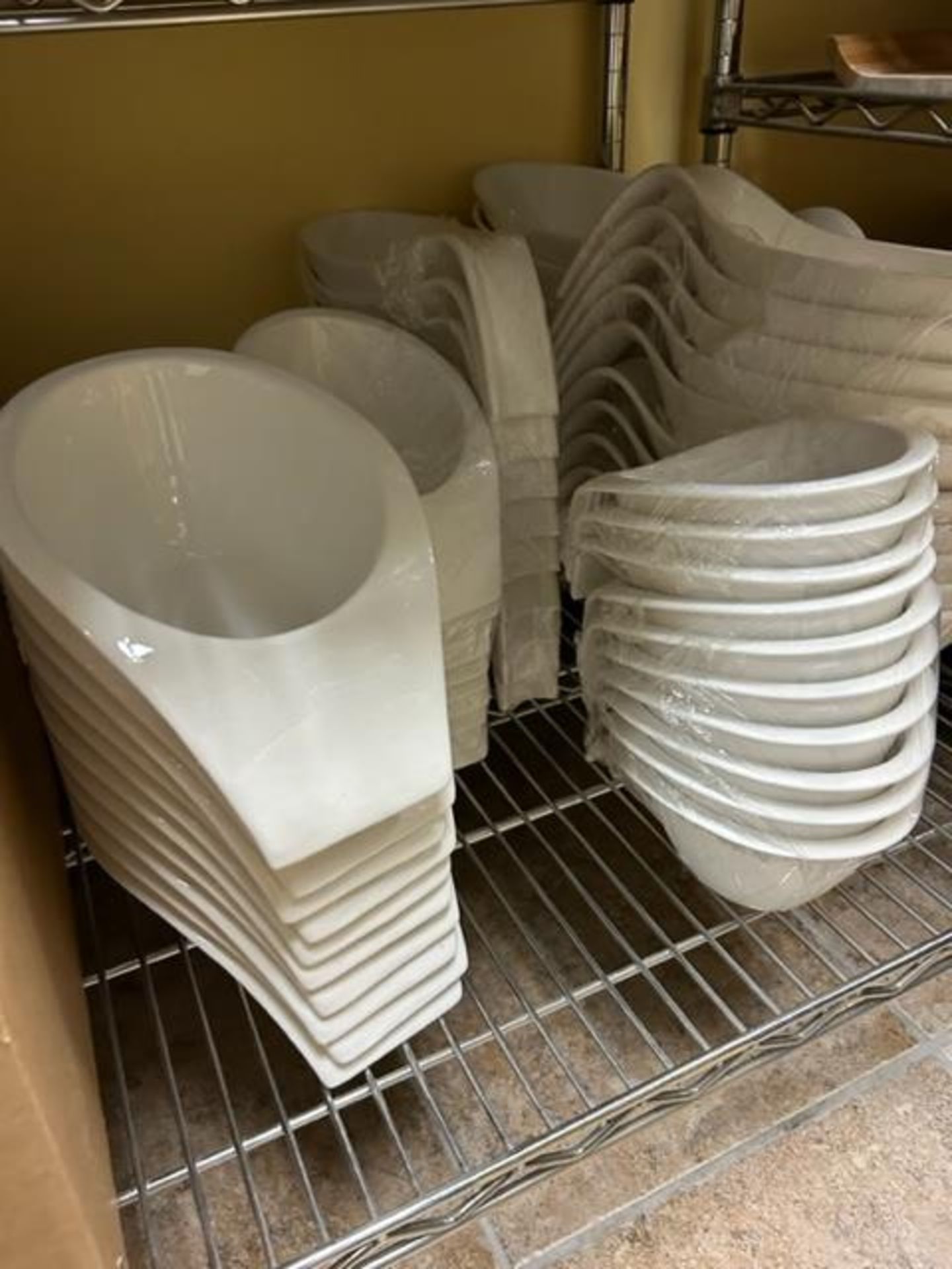 (84) White Dishes - Image 2 of 2