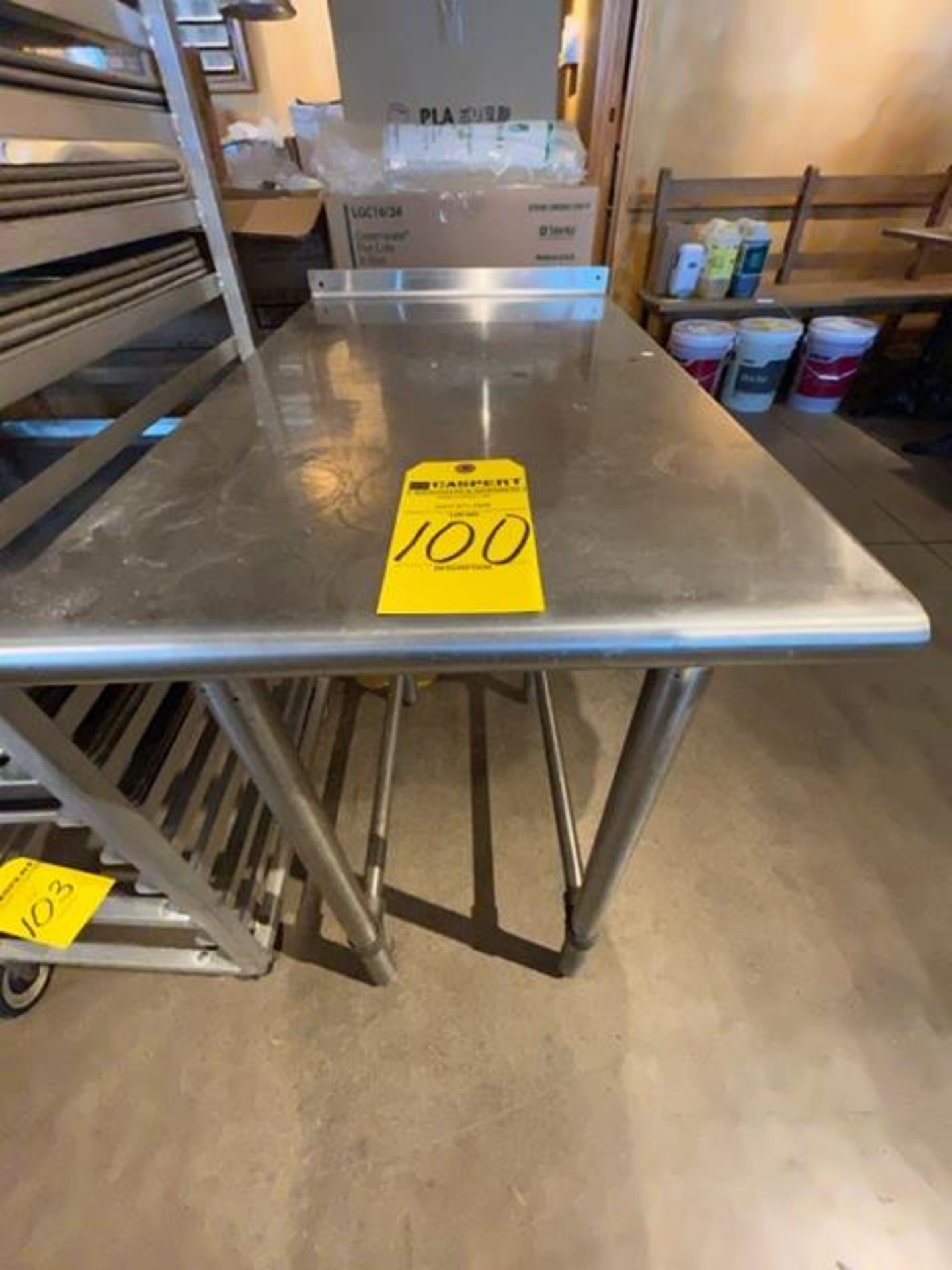 Stainless Steel Table, 18 x 30 x 35