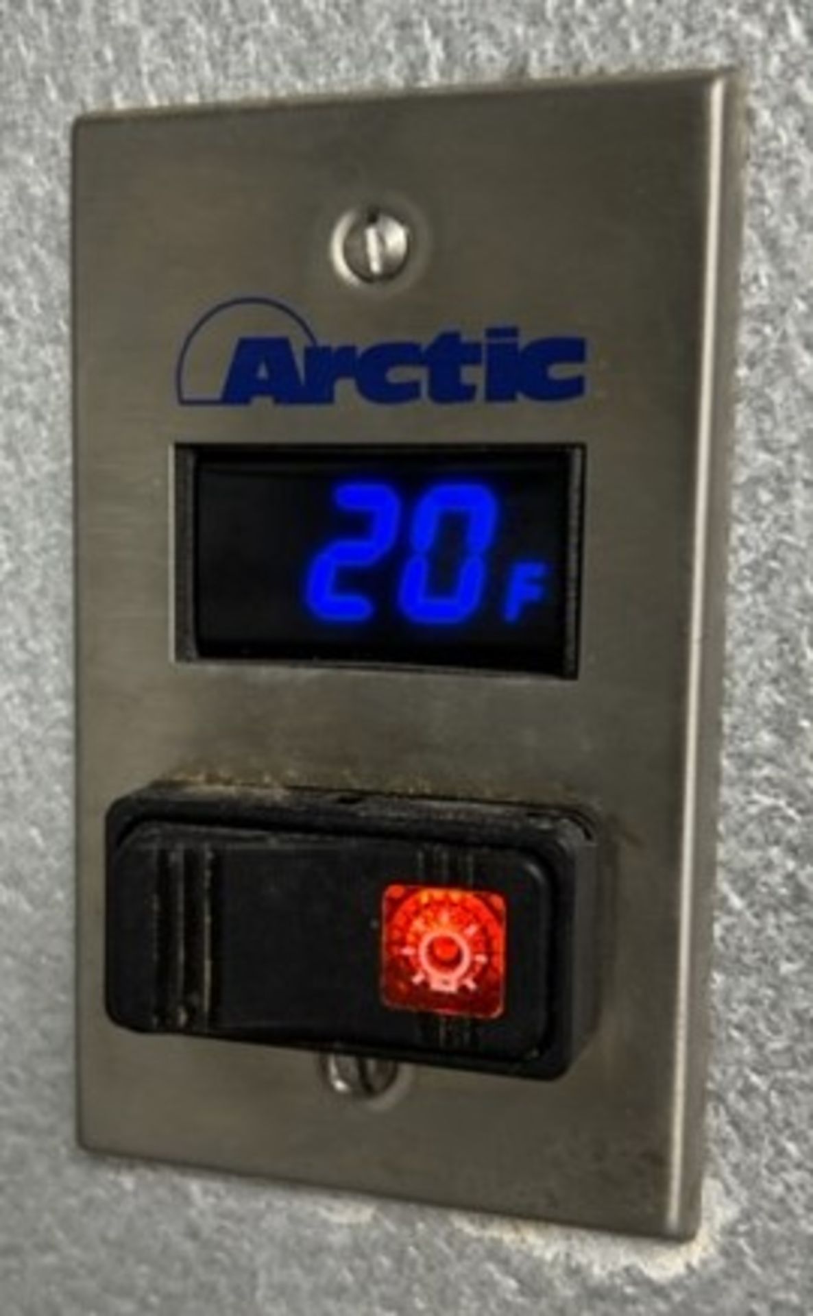 Arctic Double Refrigerator/Freezer Walk In Box with (2) Sliding Doors, Refrigeration: 9-1/2 x 12 x - Image 6 of 7