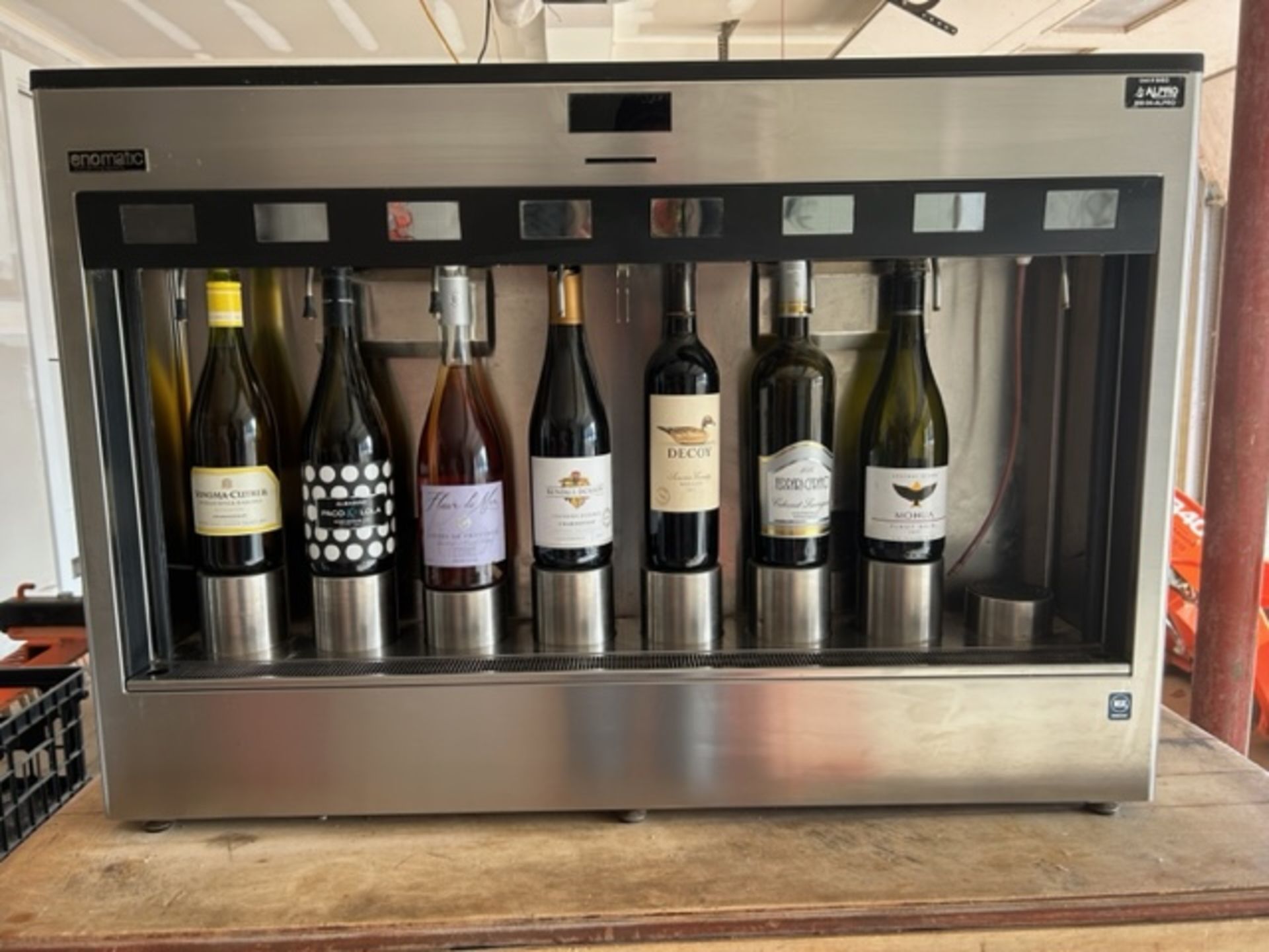 Enomatic 8-Bottle Wine Dispenser (No Computer Card)