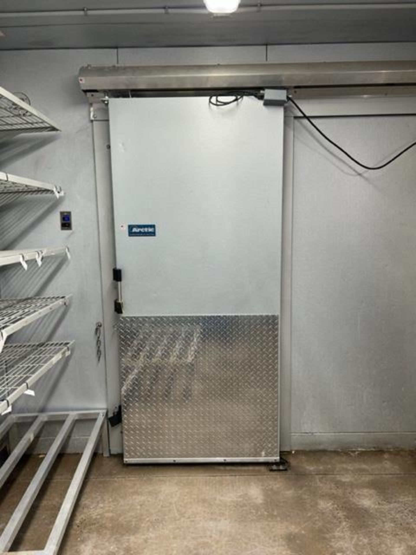 Arctic Double Refrigerator/Freezer Walk In Box with (2) Sliding Doors, Refrigeration: 9-1/2 x 12 x - Image 3 of 7