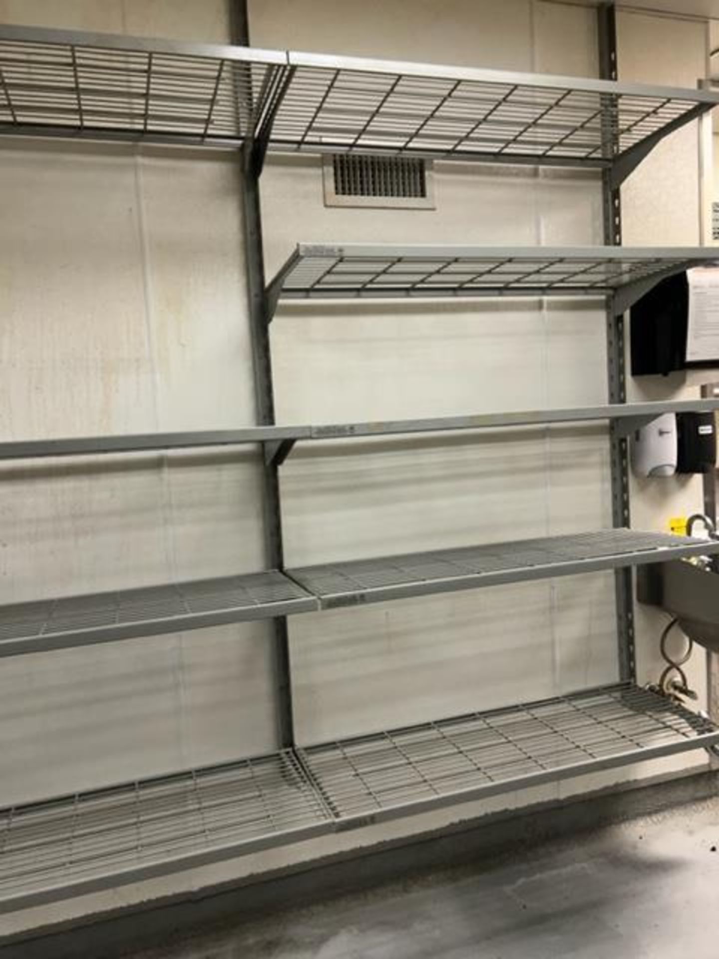 (5) 4' Wall Hanging Shelving Units - Image 2 of 2