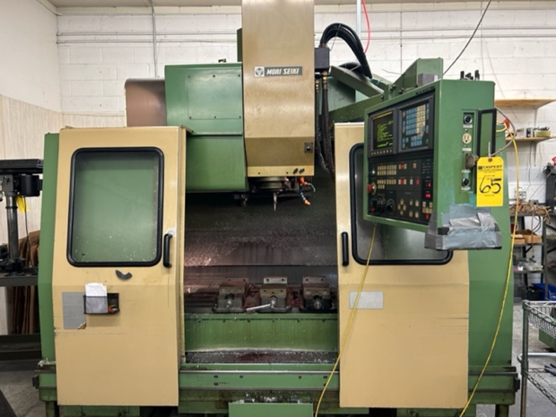 1990 Mori Seiki Vertical Machining Center Type MV-40B, SN: 2921 - Image 9 of 10