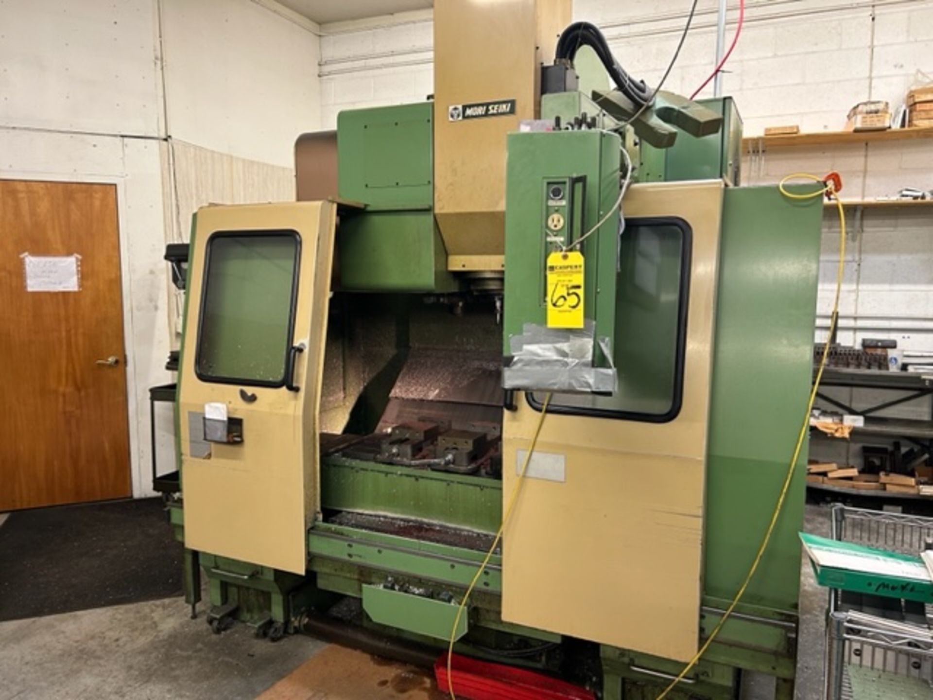 1990 Mori Seiki Vertical Machining Center Type MV-40B, SN: 2921 - Image 8 of 10