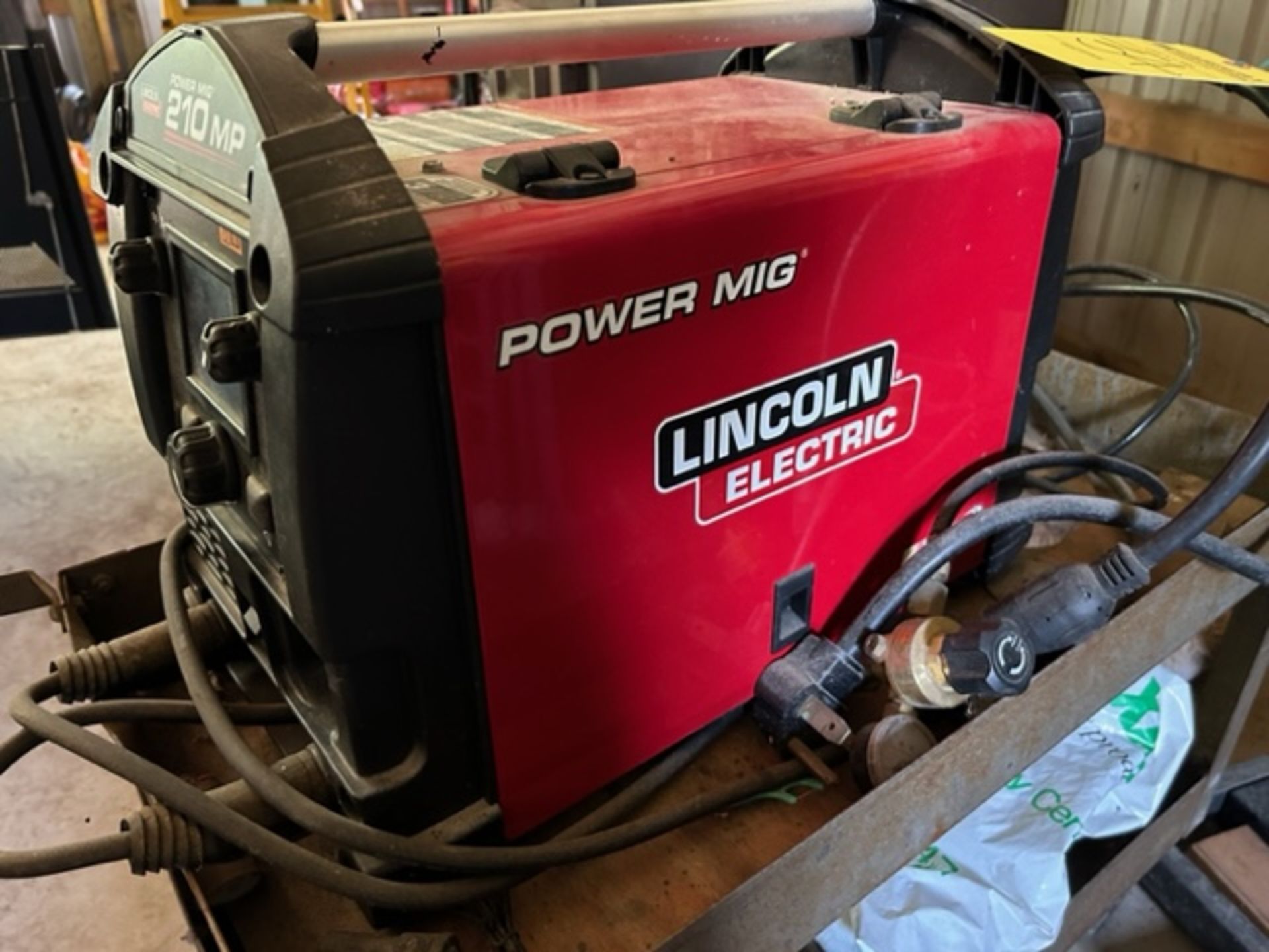 Lincoln Electric Power Mig 210MP Welder - Image 3 of 3
