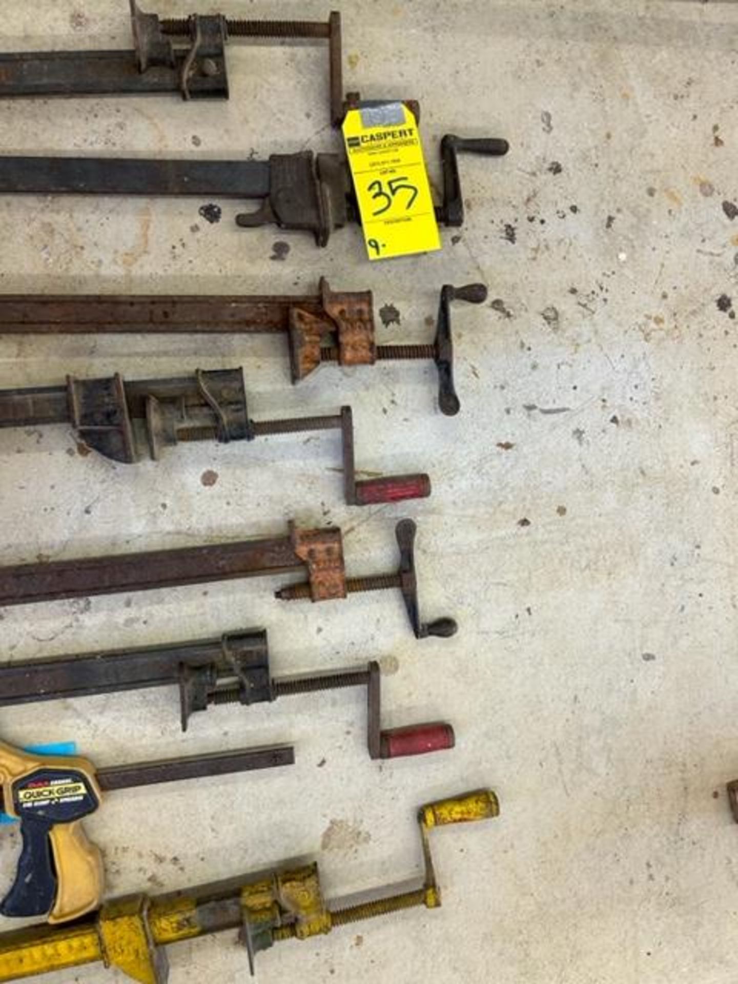 Lot - (9) Bar Clamps, 3'+ - Image 2 of 2