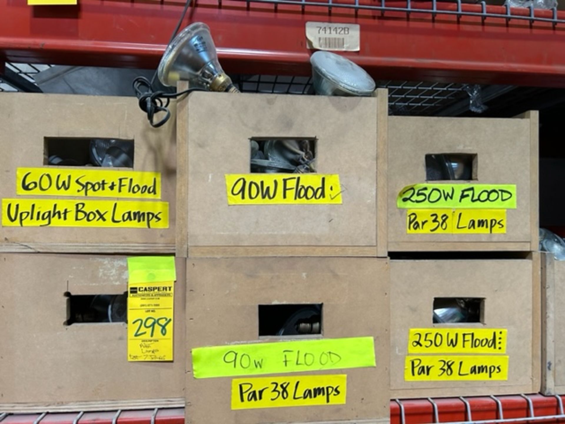 LOT - Assorted Lamps (In 7 Bins)