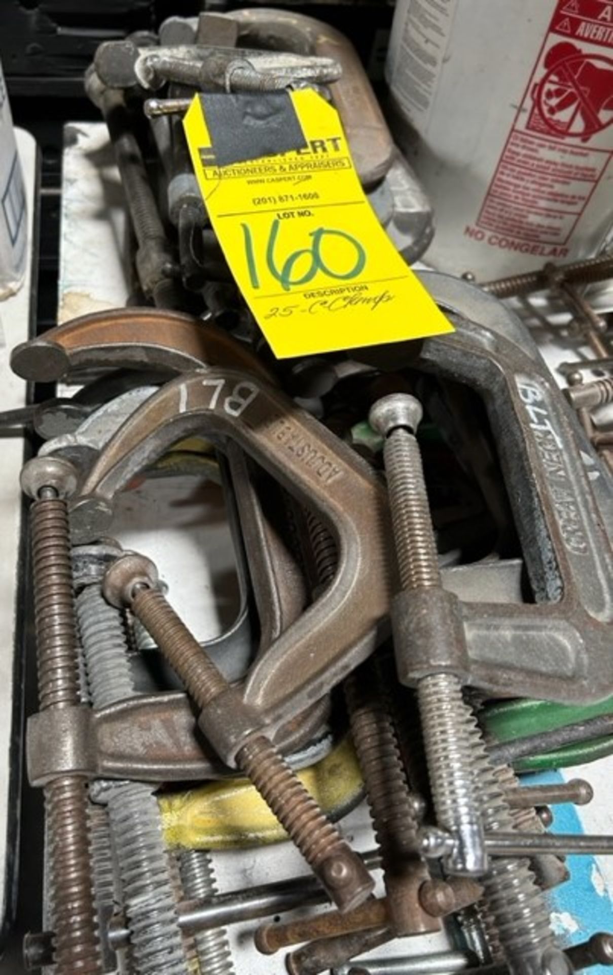 (25) C-Clamps